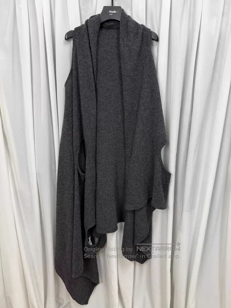 Ann Demeulemeester Ann Demeulemeester Ultra-long hole knit shawl| Size XS / US 0-2 / IT 36-38 - 1 Thumbnail