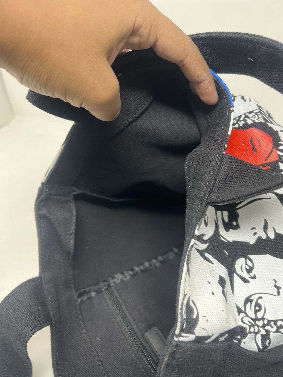 Japanese Brand Rich Diamond Archive Tote Bag Size ONE SIZE - 12 Thumbnail
