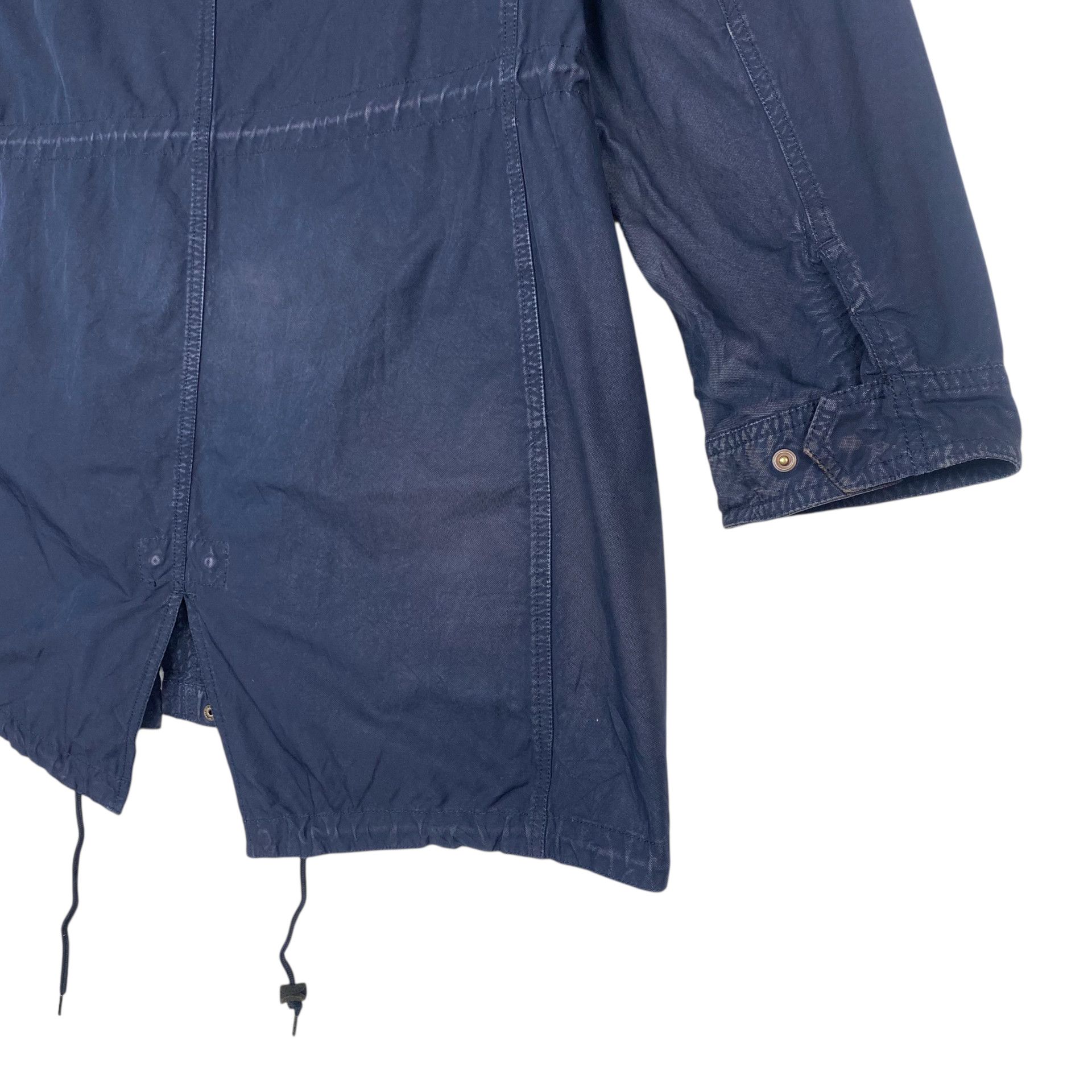 Pazzo 💥PAZZO BONDAGE FISHTAIL NAVY PARKA JACKET Size US M / EU 48-50 / 2 - 7 Thumbnail