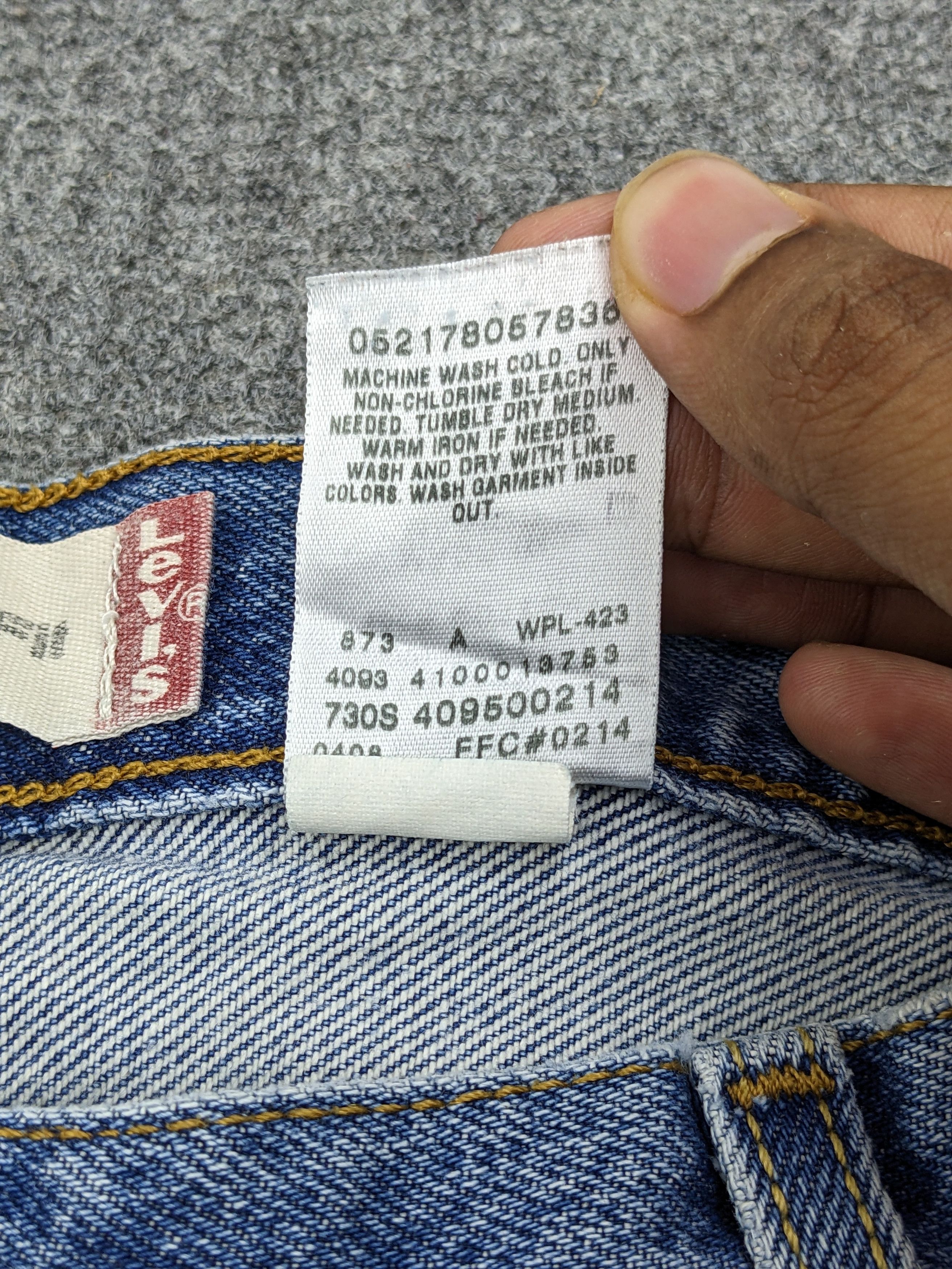 Levi's Vintage Levis 550 Faded Blue Jeans DJ0026Z Size US 30 / EU 46 - 8 Thumbnail
