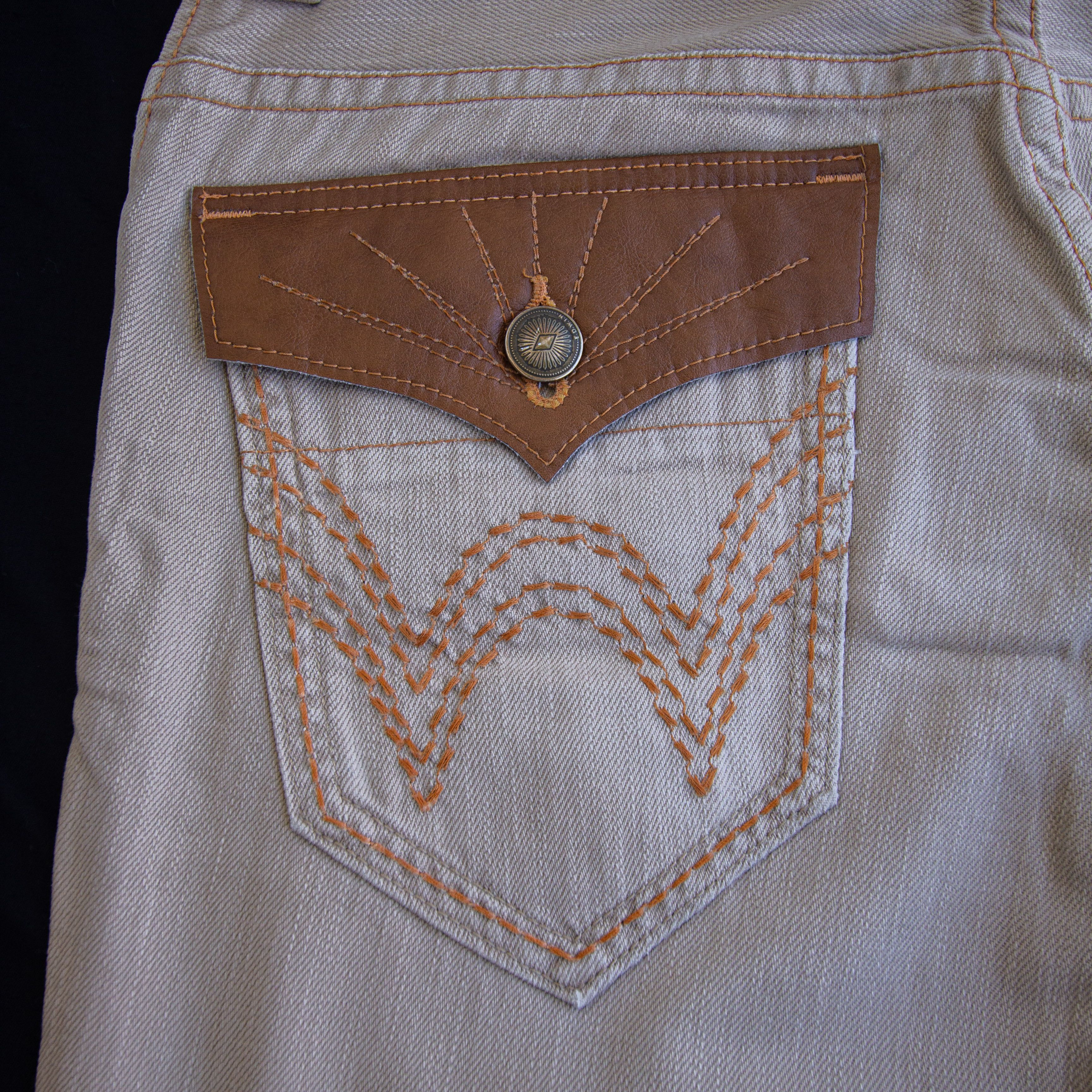 Edwin × Vintage Edwin XV Exclusive Vintage Brown Jeans Size US 32 / EU 48 - 5 Thumbnail