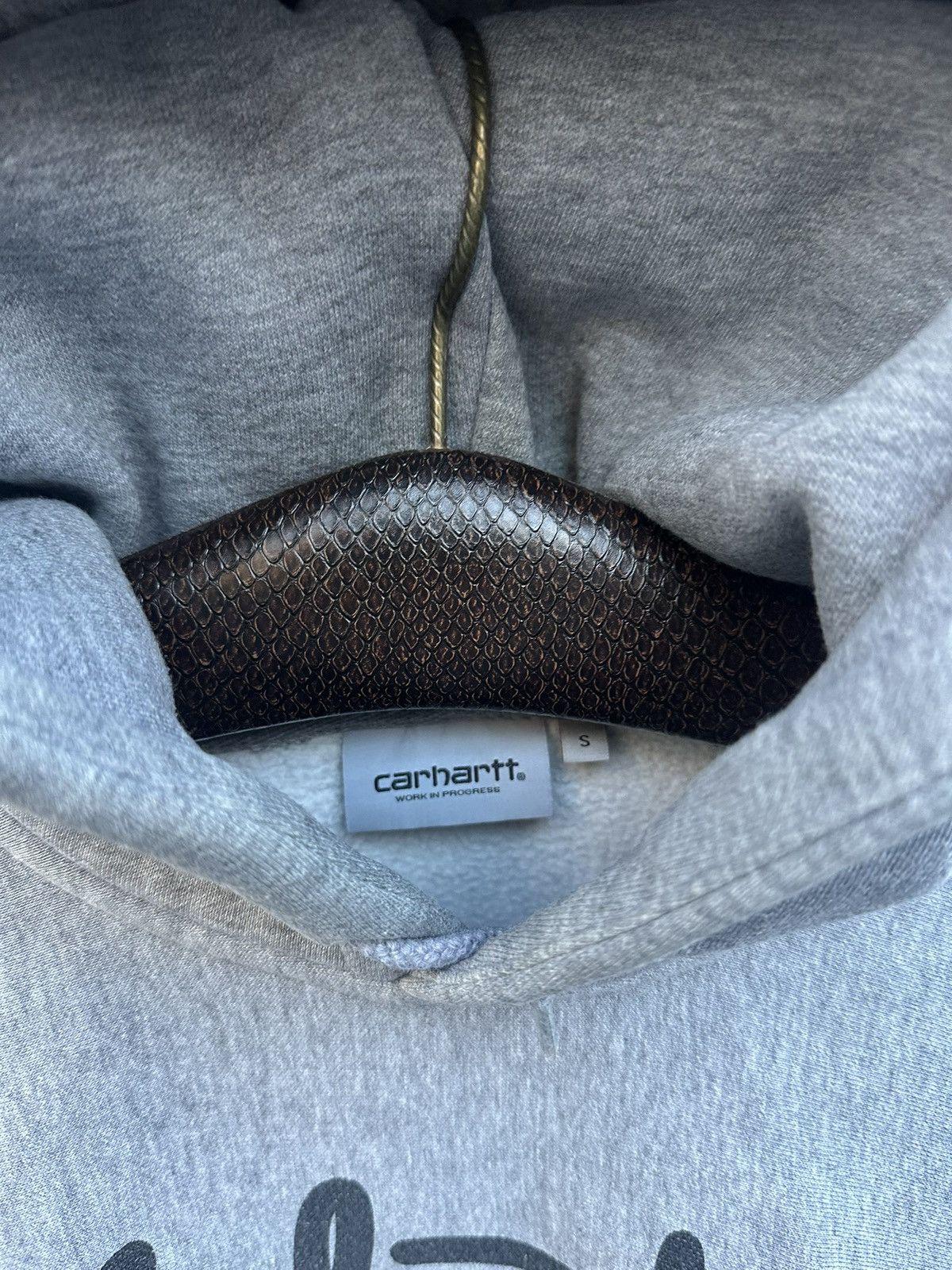 Carhartt × Vintage Vintage Carhartt Big Logo Hoodie Size US S / EU 44-46 / 1 - 4 Thumbnail