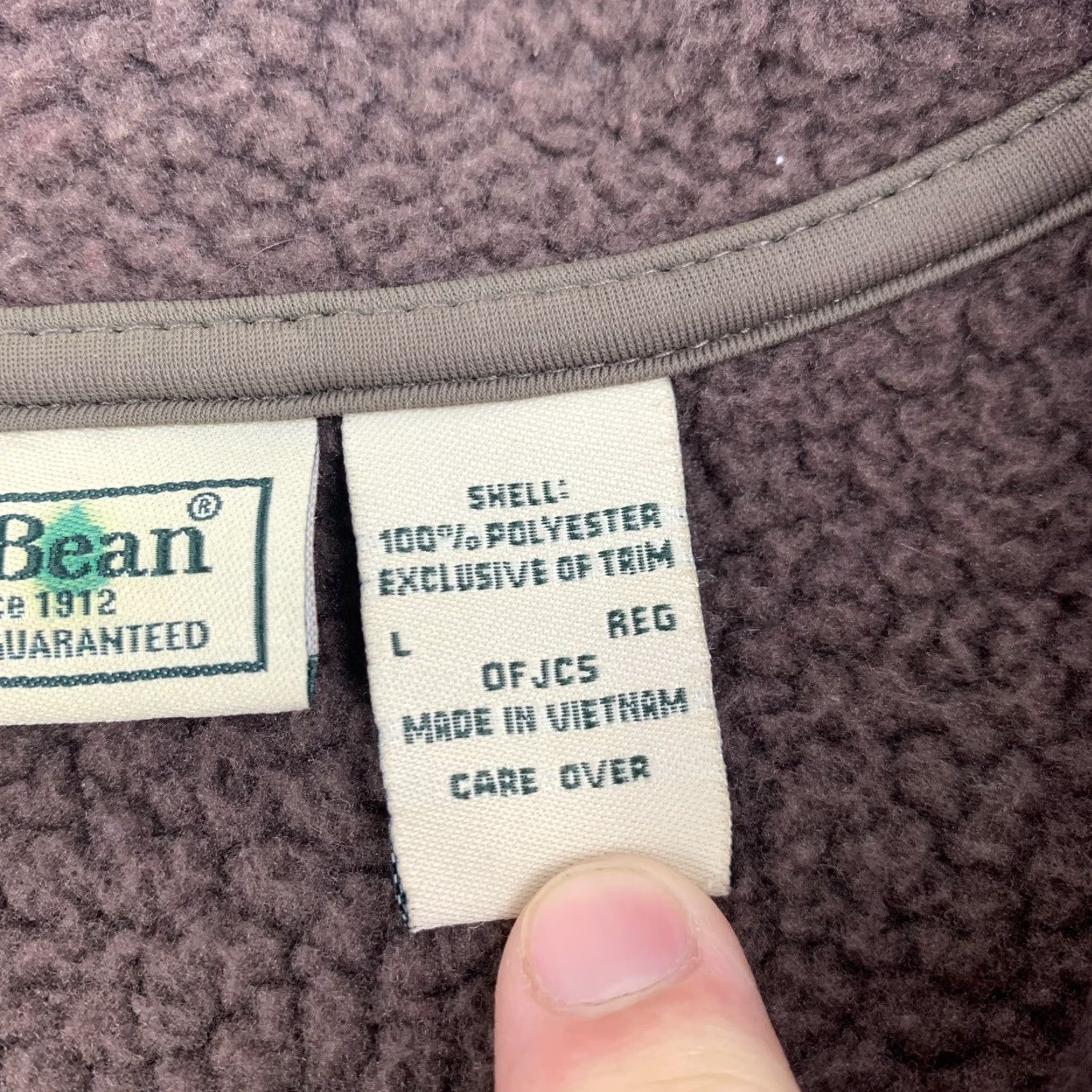 Vintage VINTAGE L.L. Bean Parka Jacket Womens Large Brown Button Up Heavy Weight Collar Pockets Jacket Women Brown Parka Winter Fall Size L / US 10 / IT 46 - 3 Thumbnail