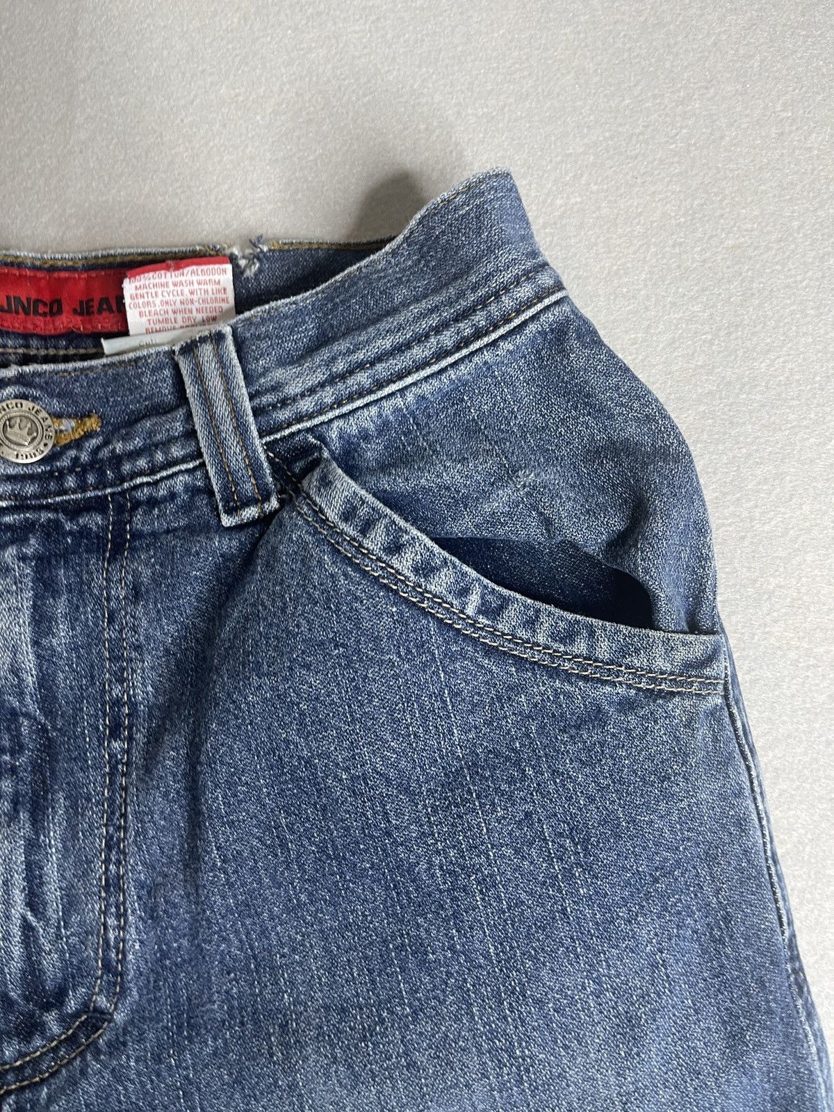 JNCO Vintage JNCO Jeans Size 14 Actual 28x28 Crown Straight Leg Size US 28 / EU 44 - 4 Thumbnail