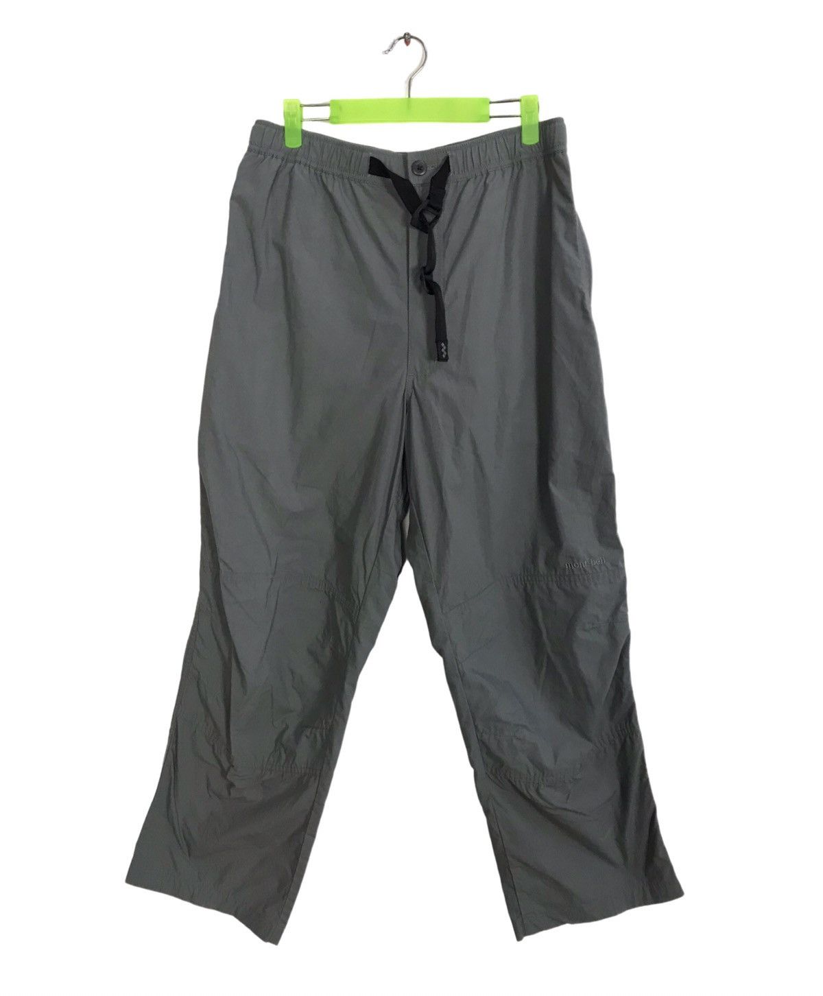Montbell Mont Bell Outdoor Grey Thin Slack Pant Trouser Double Knee Size US 31 - 1 Thumbnail