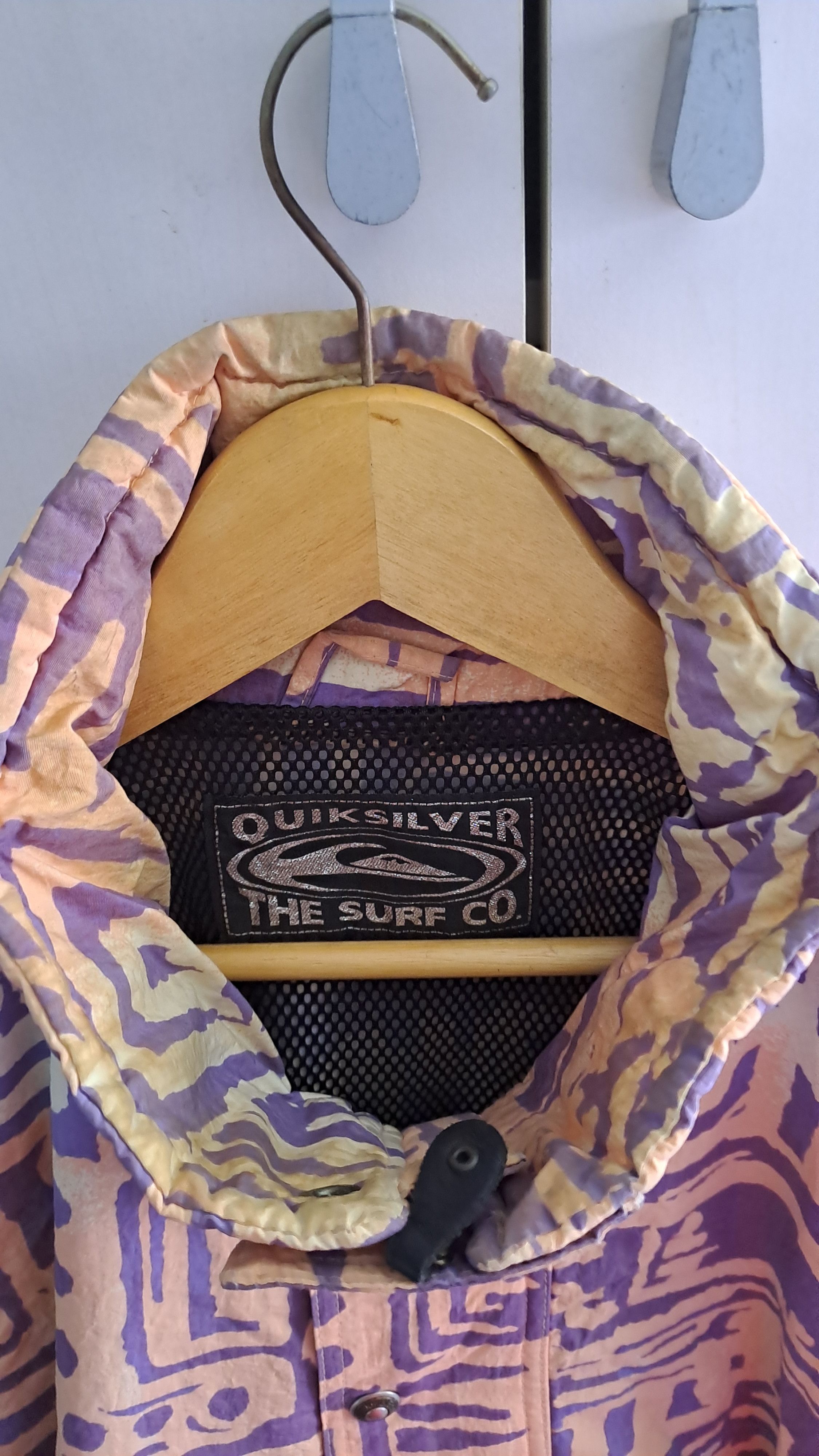 Quiksilver Rare Vintage Anorak Jacket Quiksilver Size US L / EU 52-54 / 3 - 4 Thumbnail