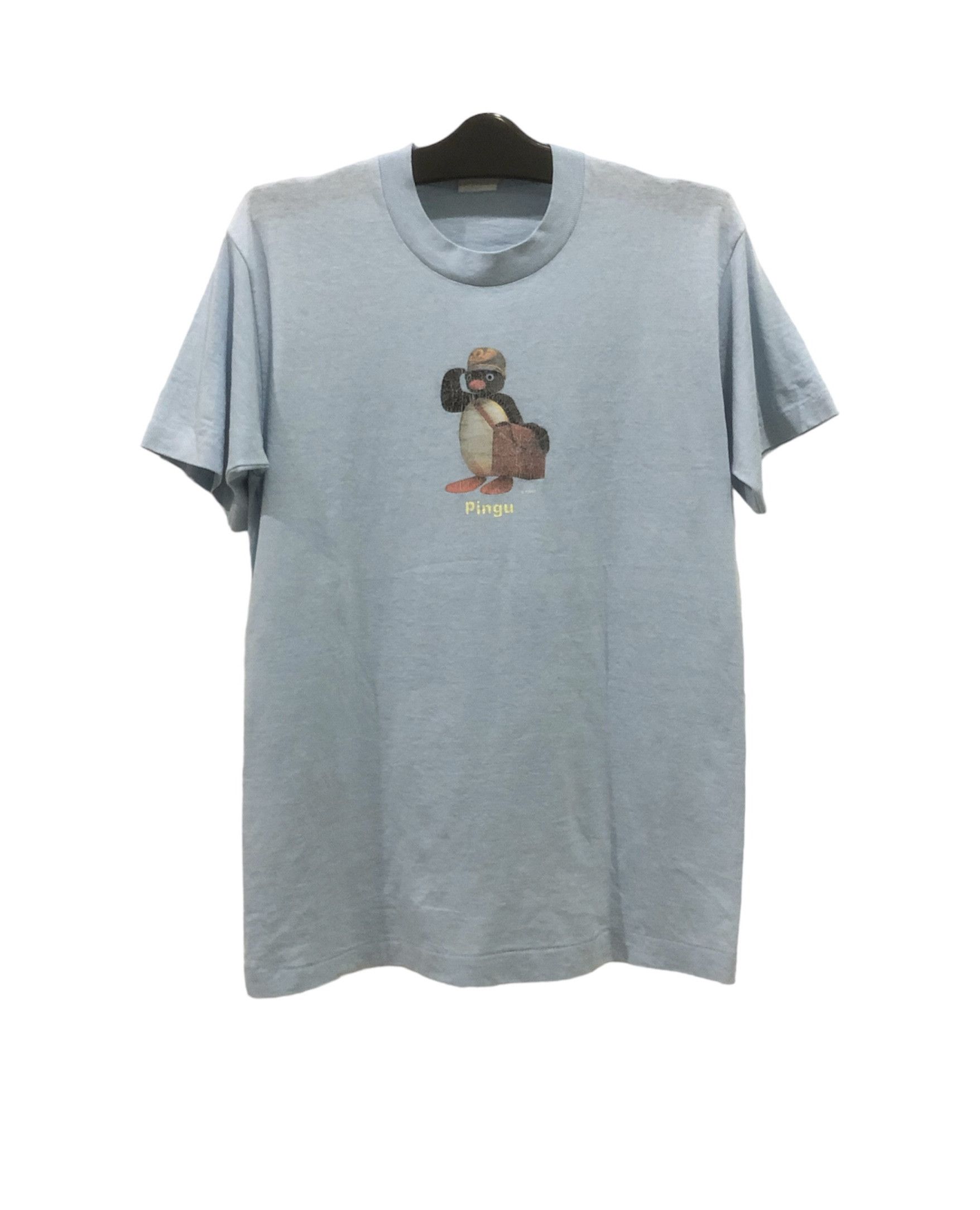 Vintage 90s Top Animation Cartoon Pingu 50:50 T-shirts