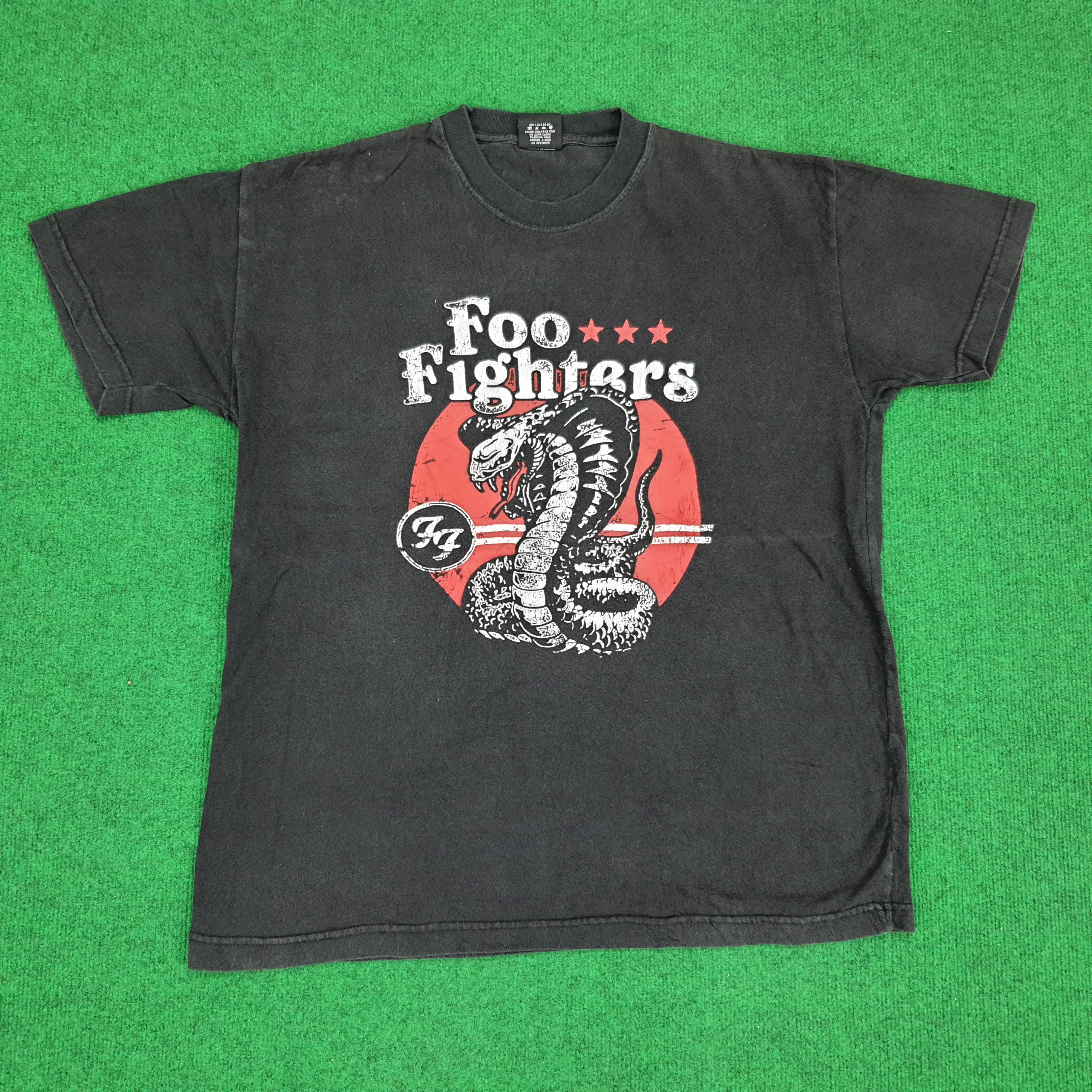 Band Tees × Vintage Vintage Foo Fighters American Rock Band Tees Size US L / EU 52-54 / 3 - 1 Thumbnail