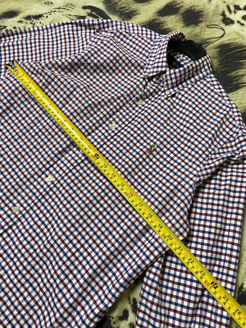 Ralph Lauren Cell Print Shirt Ralph Lauren Y2K Streetwear Size US M / EU 48-50 / 2 - 9 Thumbnail