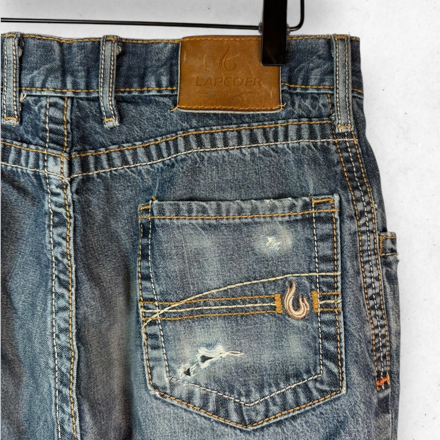 Other LAPCOFR Flame Resistant Jeans Men's 32X30 Medium Wash Size US 32 / EU 48 - 5 Thumbnail