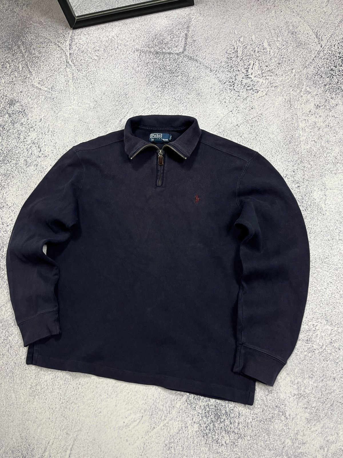 Polo Ralph Lauren Vintage Polo Ralph Lauren 1/4 Zip Knit Old Money Sweater Size US M / EU 48-50 / 2 - 3 Thumbnail
