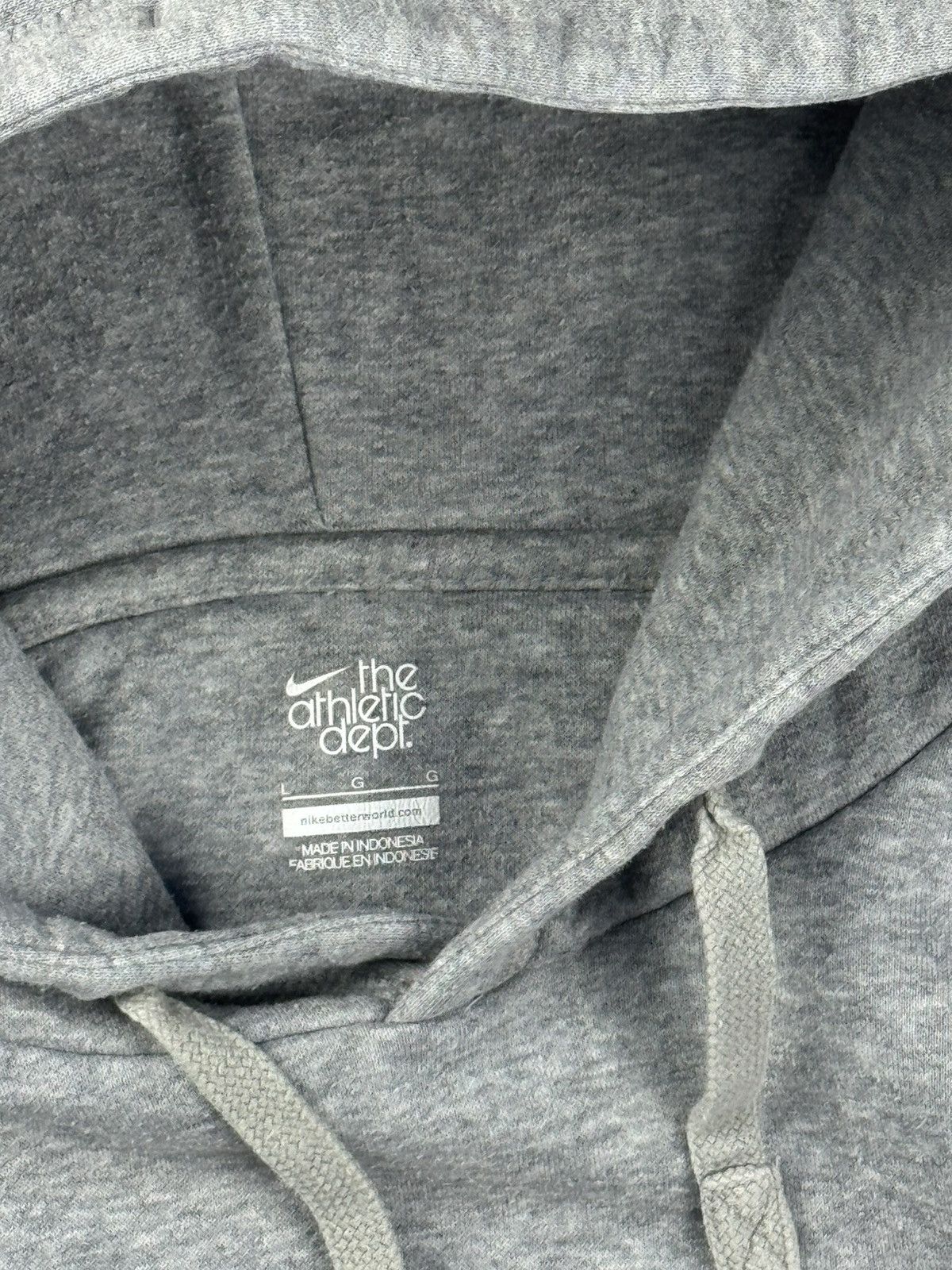 Nike × Vintage NIKE VINTAGE CENTER LOGO OVERSIZE BOXY HOODIE Size US L / EU 52-54 / 3 - 5 Thumbnail