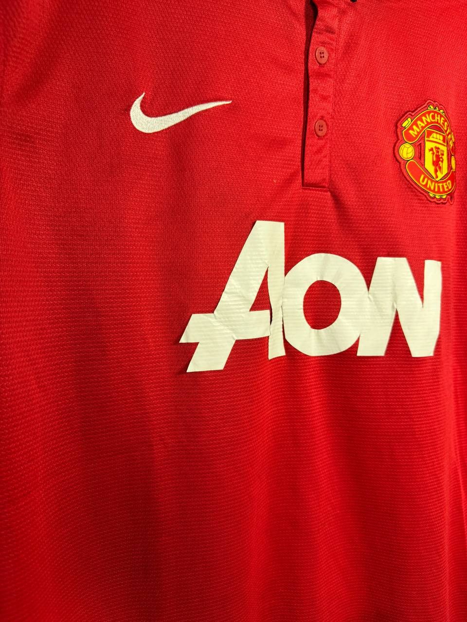 Nike Vintage Manchester United 2013/14 Nike Soccer Jersey Size US XL / EU 56 / 4 - 8 Thumbnail
