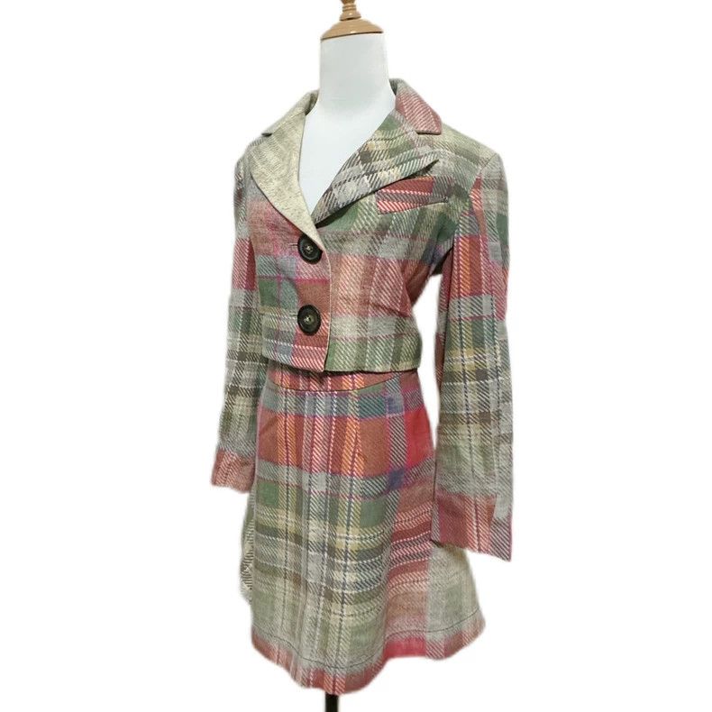 Vivienne Westwood Vivienne Westwood Red and green suit Size XS / US 0-2 / IT 36-38 - 1 Thumbnail