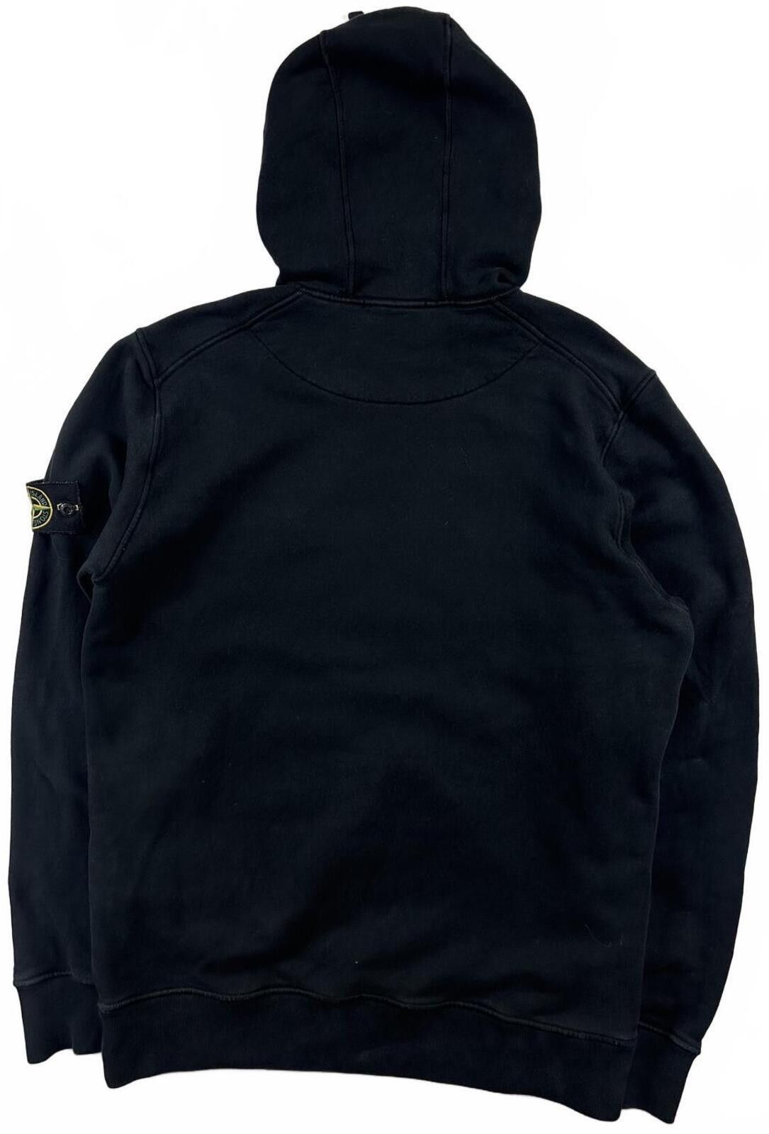 Stone Island Stone Island Cotton Pullover Hoodie Dark Blue Large Size US L / EU 52-54 / 3 - 4 Thumbnail