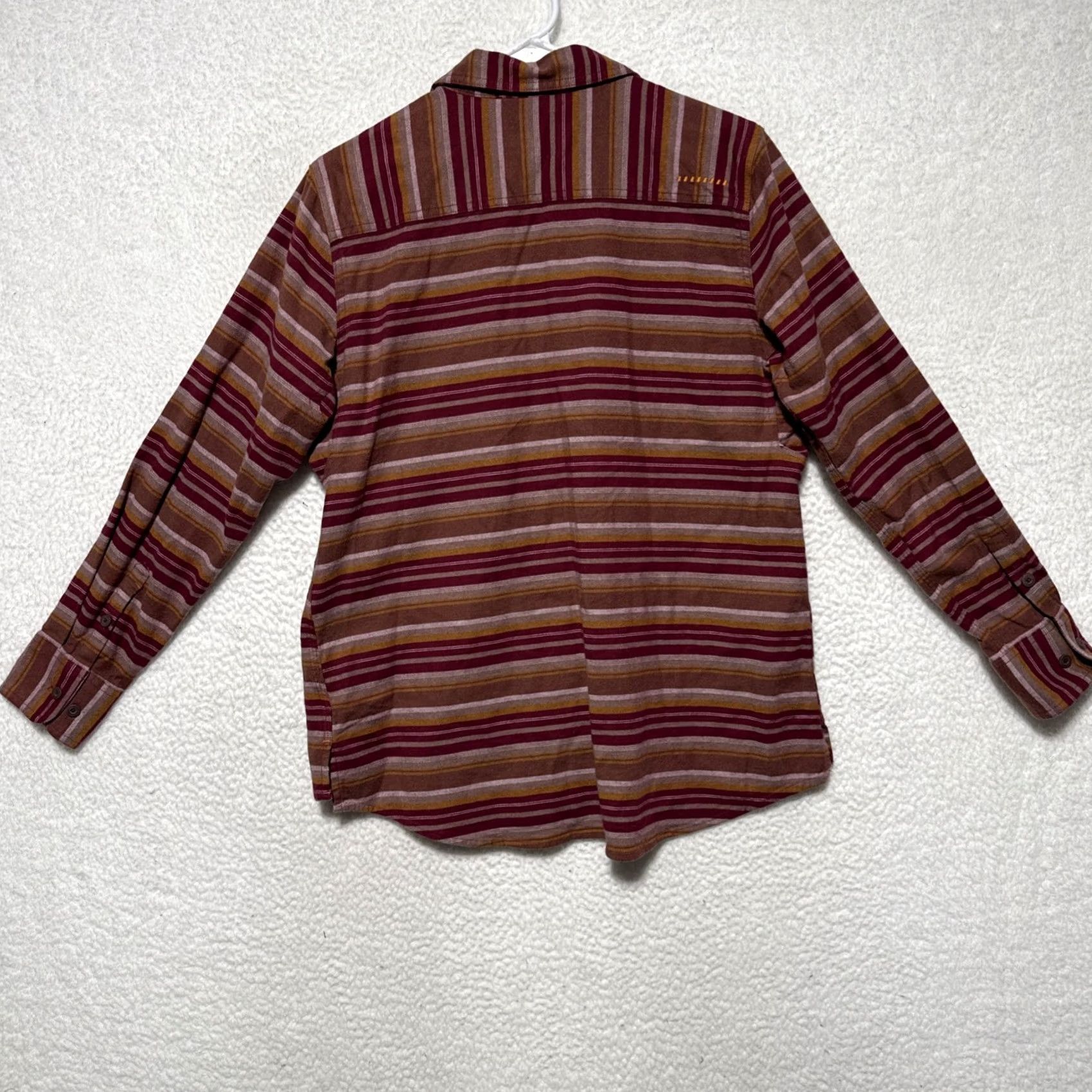Ariat Ariat Rebar Flannel DuraStretch Work Shirt Women's Size L Multicolor Cotton Spandex Button-Up Casual Sleeve Knit Shirt Men? Size L / US 10 / IT 46 - 3 Thumbnail