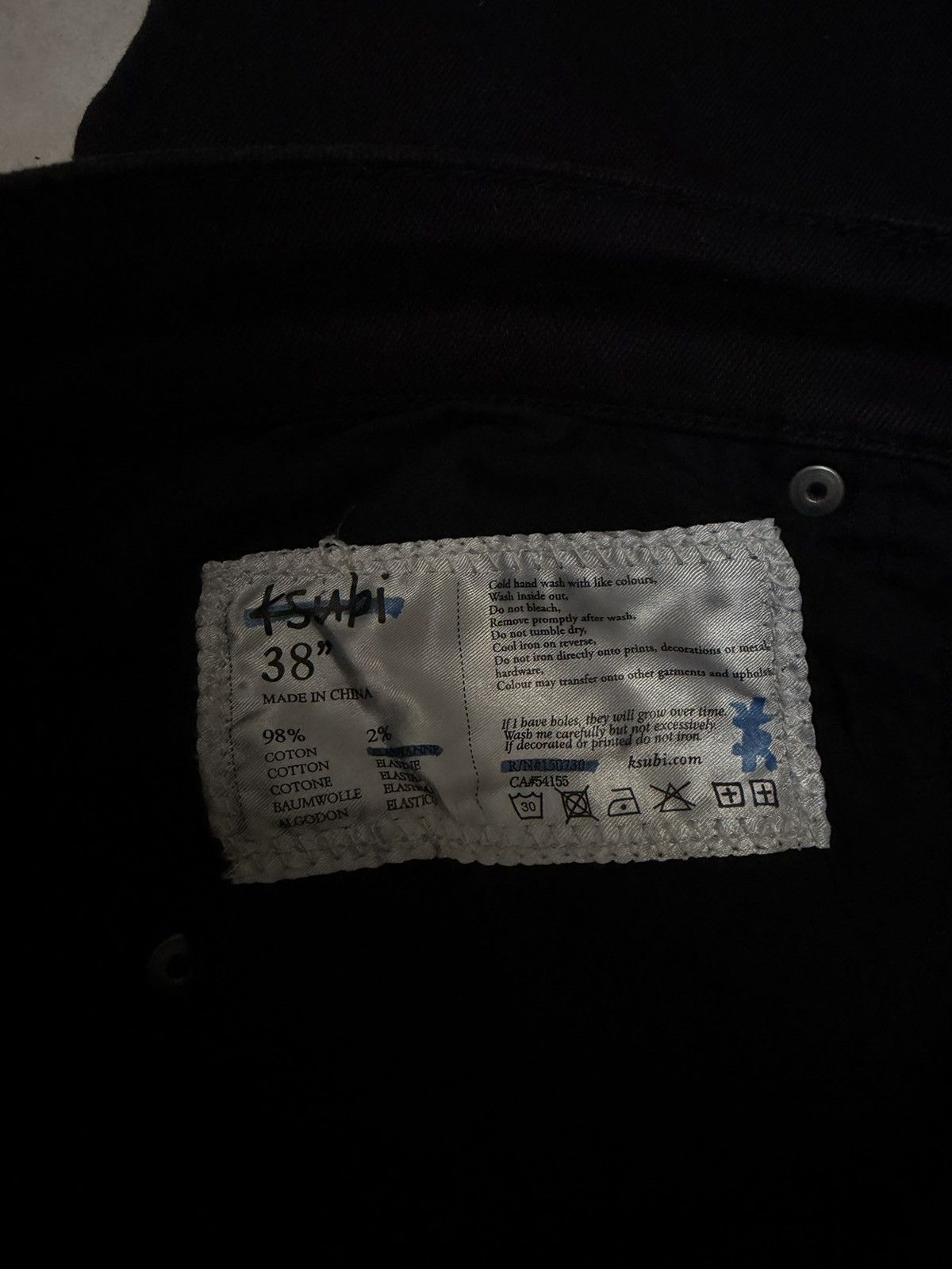 Ksubi Black Kubi Skinny Size US 38 / EU 54 - 6 Thumbnail