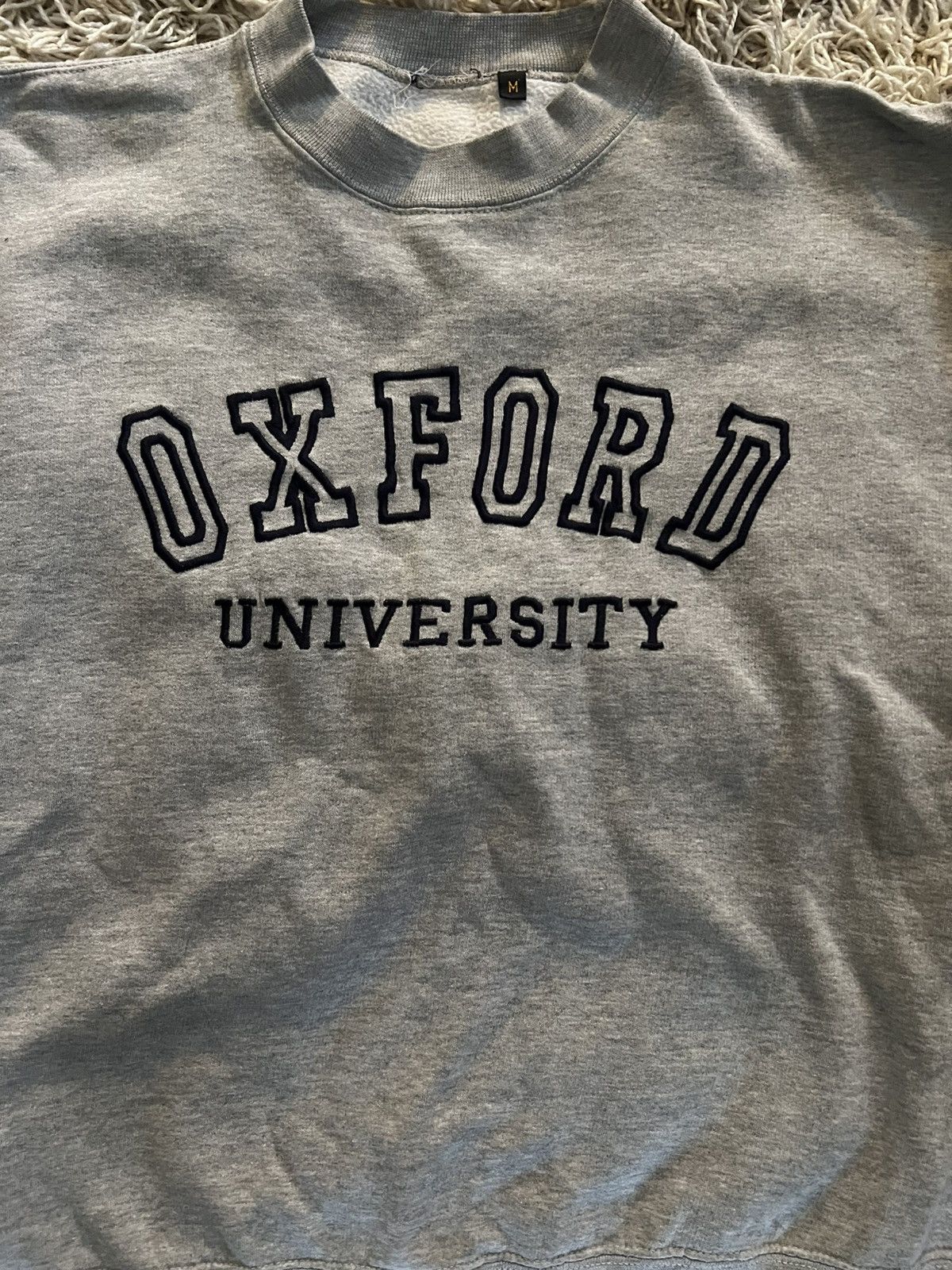 Vintage Oxford University Crewneck Size US M / EU 48-50 / 2 - 2 Thumbnail