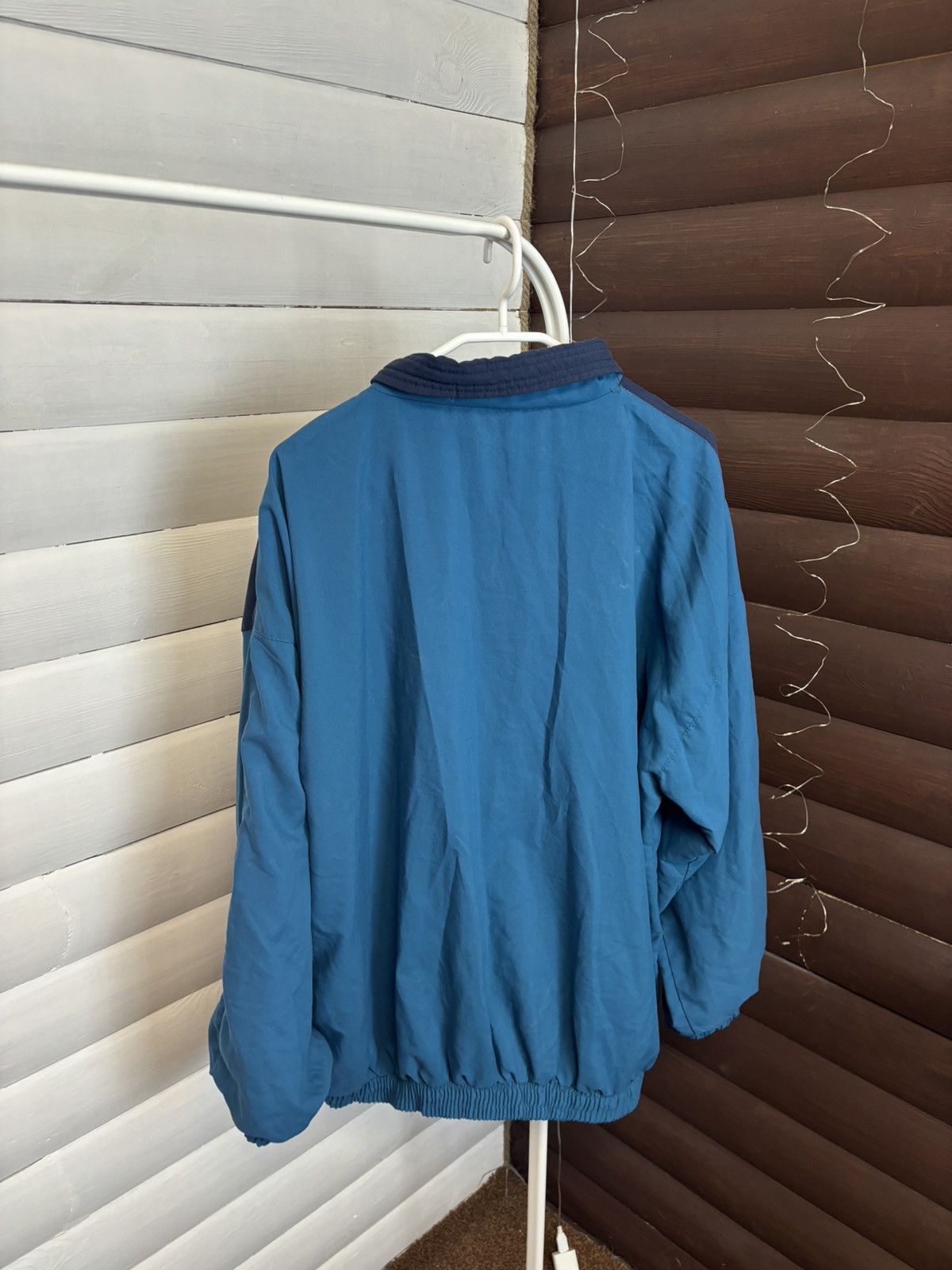 Nike × Vintage Vintage Nike Track Jacket Nylon Swoosh 90s Size US L / EU 52-54 / 3 - 9 Thumbnail