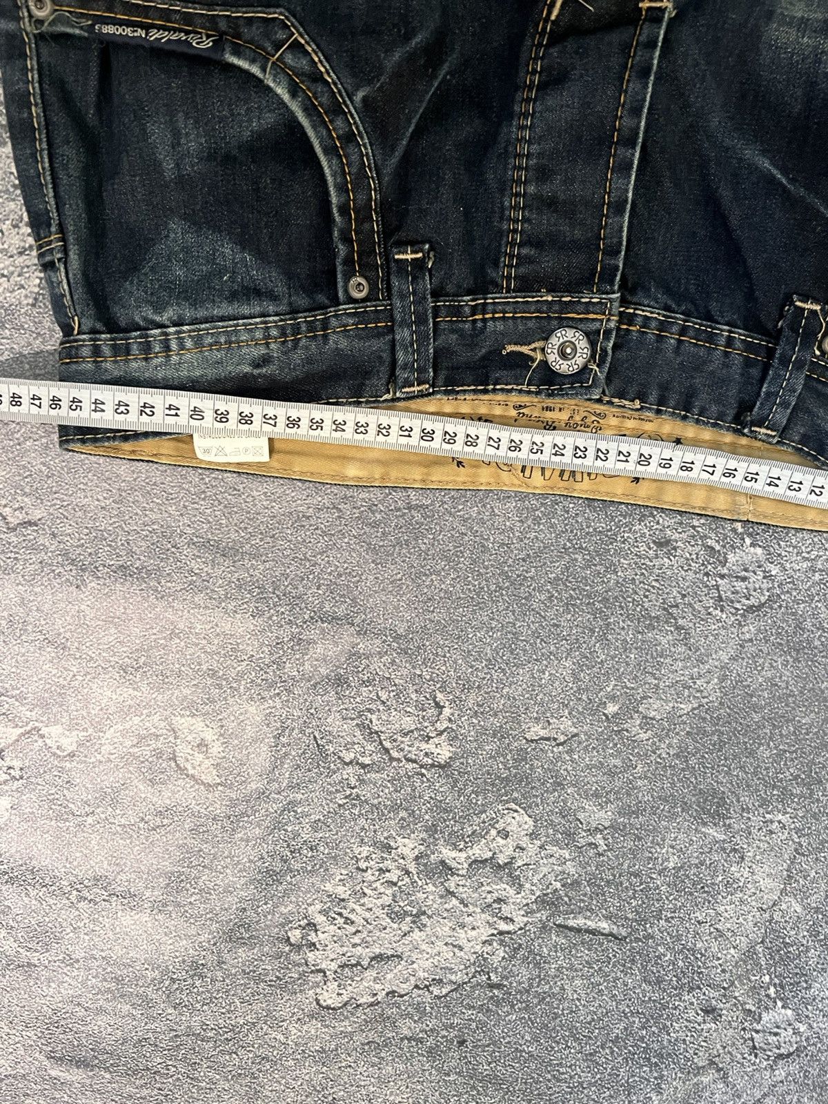 Japanese Brand Japanese Denim Shredded Draped Jean — Number Nine Style Size US 36 / EU 52 - 10 Thumbnail