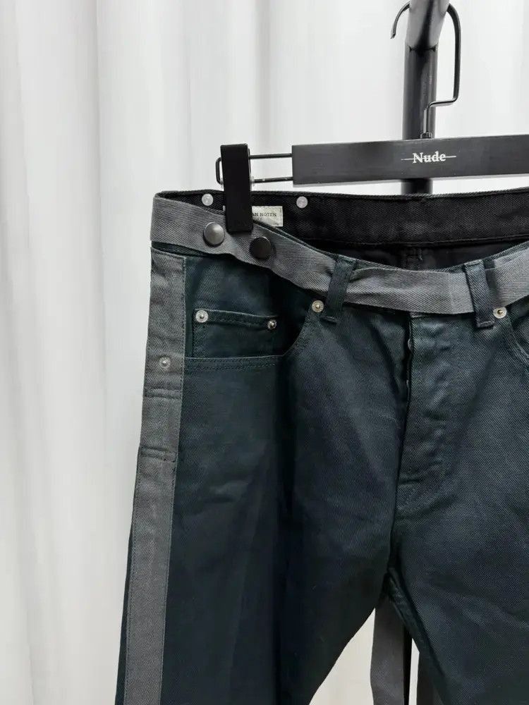 Dries Van Noten Dries Van Noten Rivet Stripes Denim-2505 Size US 31 - 3 Thumbnail