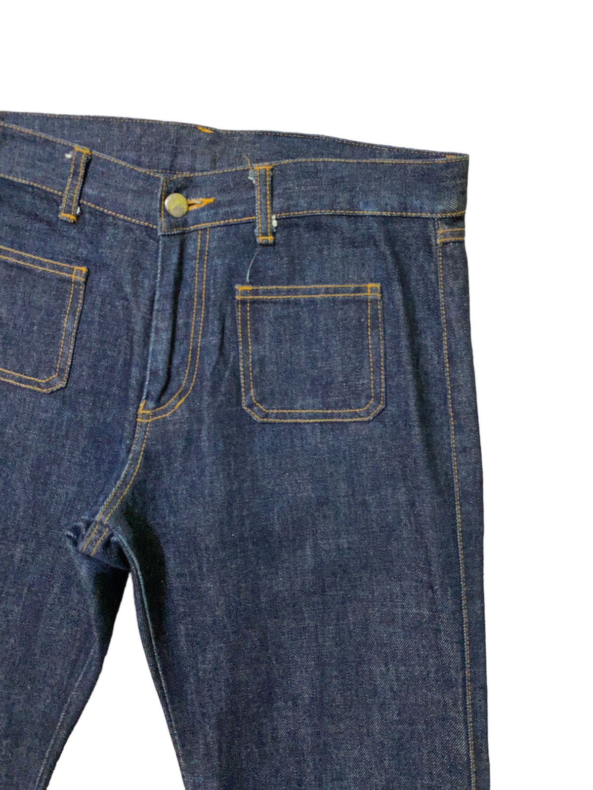 If Six Was Nine × Katharine Hamnett London × Vintage Flared Katharine Hamnet London Bell Bottom Denim Size US 30 / EU 46 - 5 Thumbnail