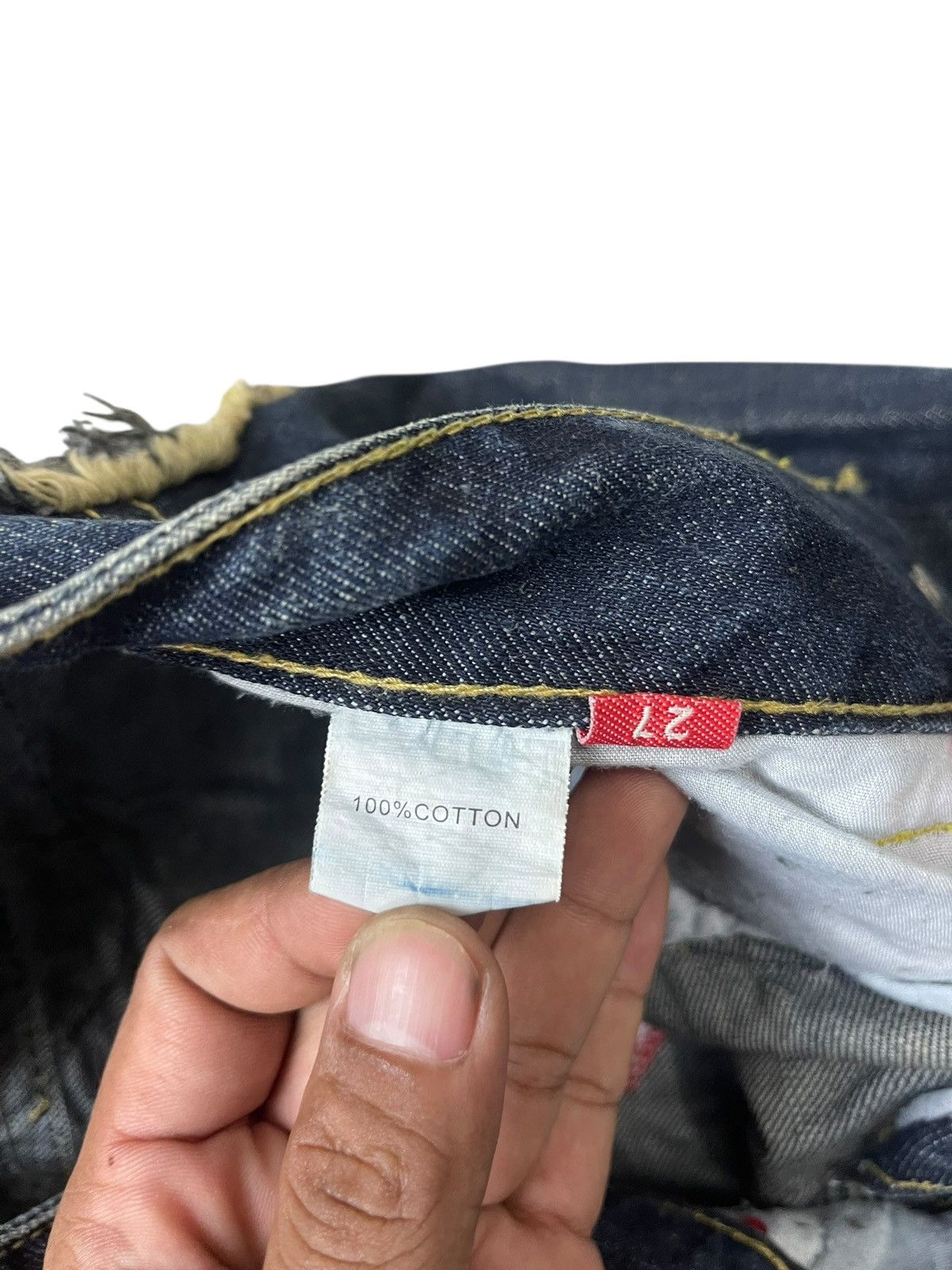 Japanese Brand Vintage Vanity Flare Jeans Wing Streetwear Size US 29 - 7 Thumbnail