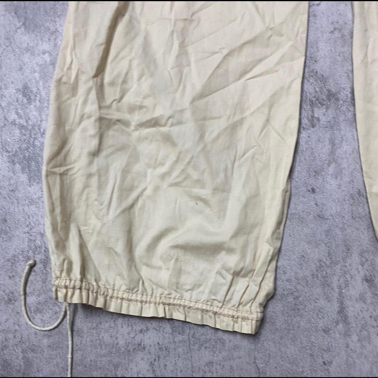 Other ONE SIZE Mimte cream drawstring trousers #beige Size 34" / US 12 / IT 48 - 4 Thumbnail