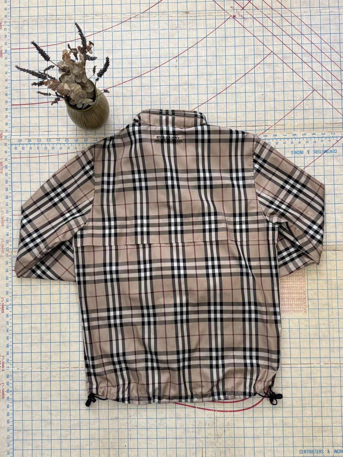 Burberry Burberry Golf Nova Check Full Zip Packable Jacket Medium Size US M / EU 48-50 / 2 - 10 Thumbnail