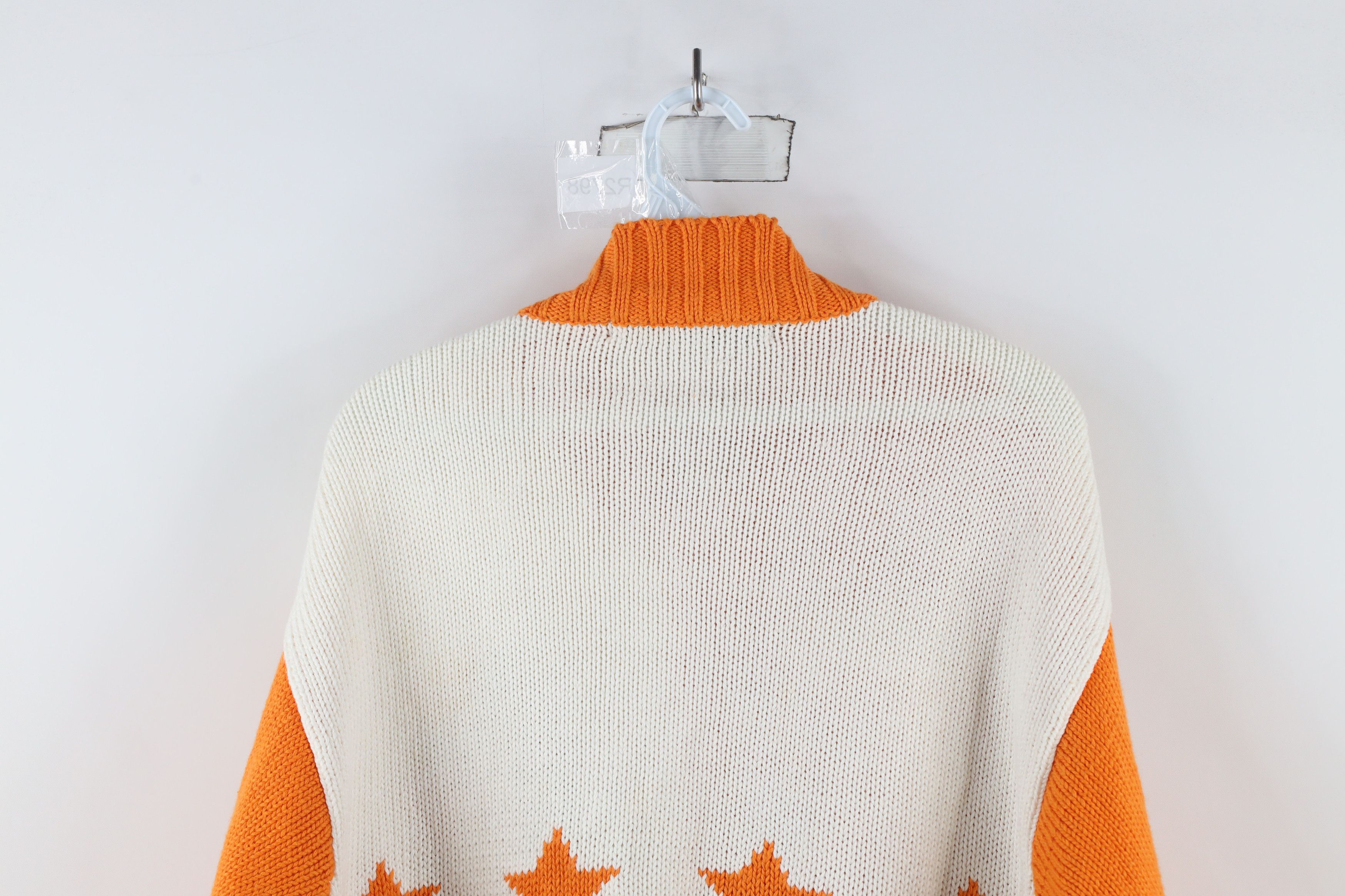 Vintage Deadstock Vintage 90s Tennessee Football Cardigan Sweater Size XL / US 12-14 / IT 48-50 - 14 Thumbnail
