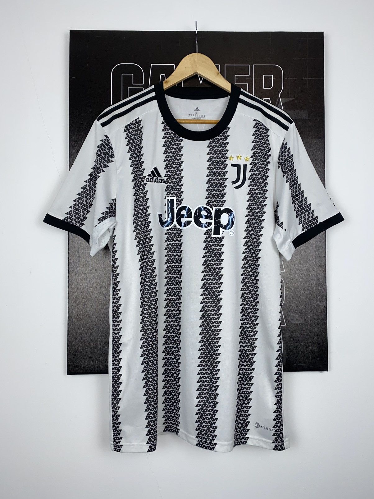🚨Adidas Juventus Jeep 2022-23 Soccer Football Jersey T-shirt
