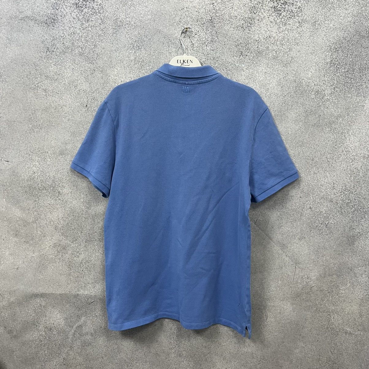AMI Ami Polo T-shirt Blue Size US L / EU 52-54 / 3 - 8 Thumbnail