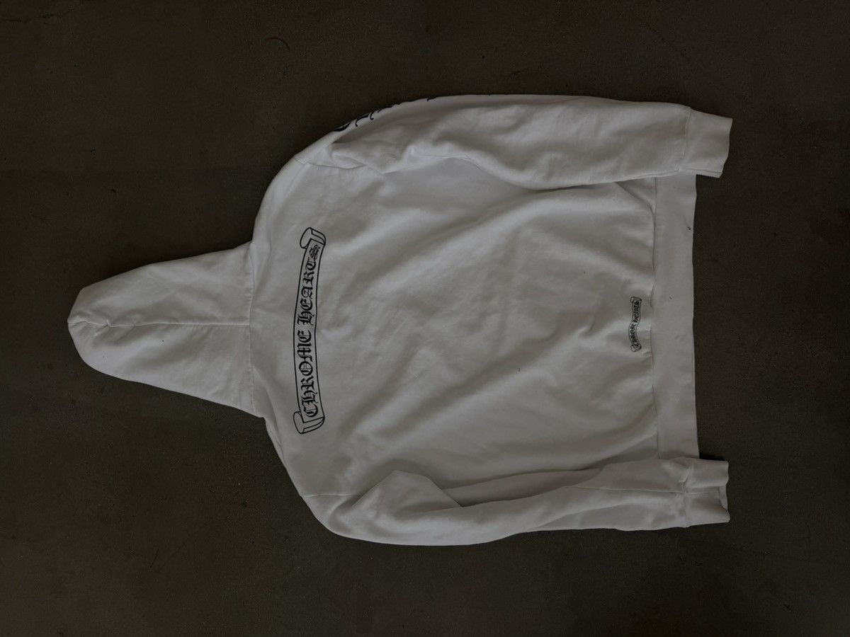 Chrome Hearts Chrome Heart Scroll Zip-Up Hoodie Size US XL / EU 56 / 4 - 2 Thumbnail
