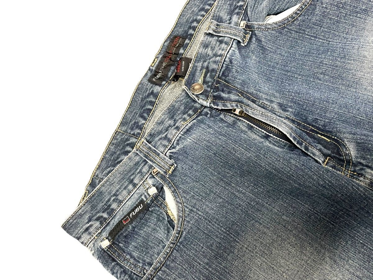 Fubu Y2K FUBU Embroidered Jeans 40x32 Size US 40 / EU 56 - 8 Thumbnail