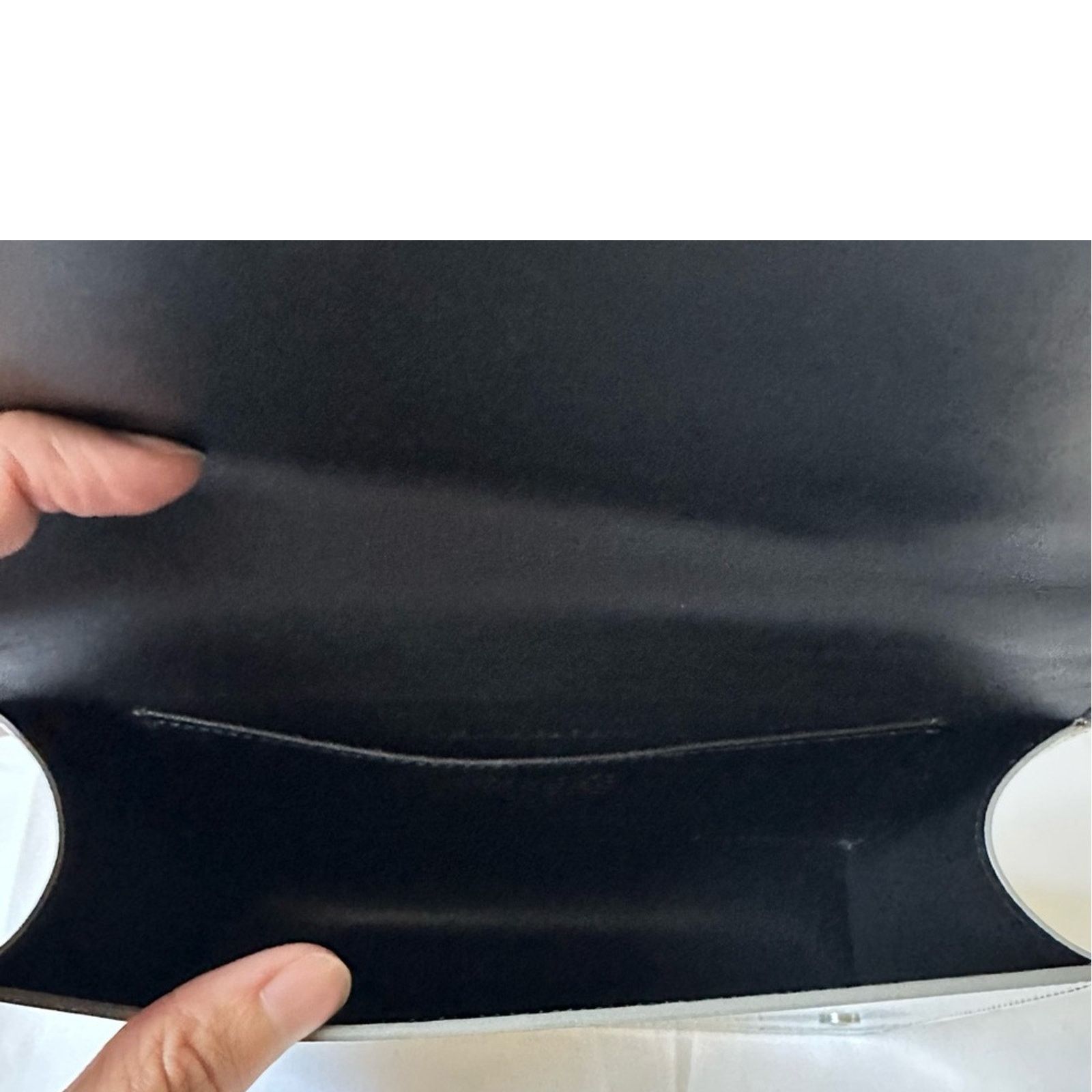 Maison Margiela MM11 SS17 Silver Reflective Mirror Leather Clutch w/ Strap Size ONE SIZE - 10 Thumbnail