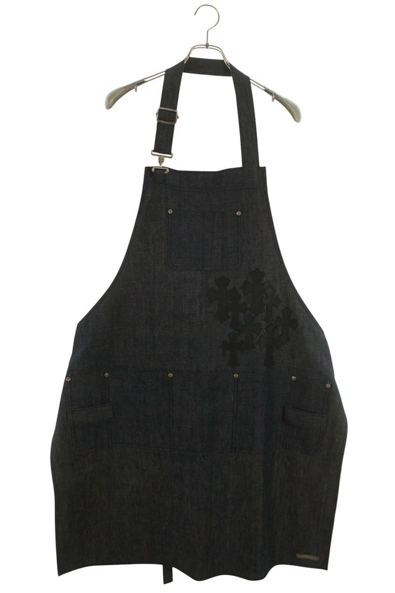 Chrome Hearts Chrome Hearts Cemetery Cross Patch Denim Apron Multi Size ONE SIZE - 1 Thumbnail