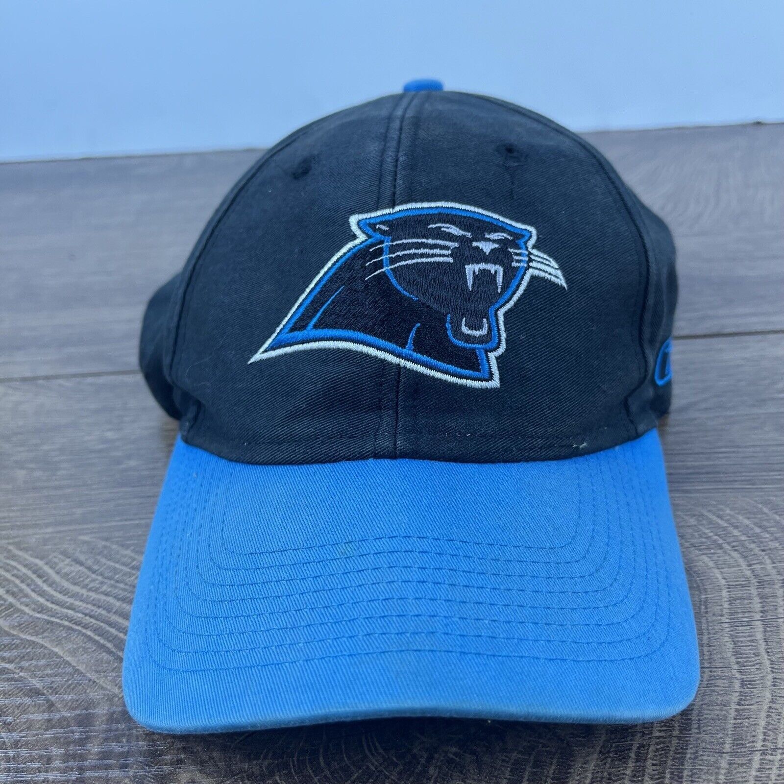 Reebok Carolina Panthers Reebok Hat Carolina Black Hat Adjustable B Size ONE SIZE - 1 Thumbnail