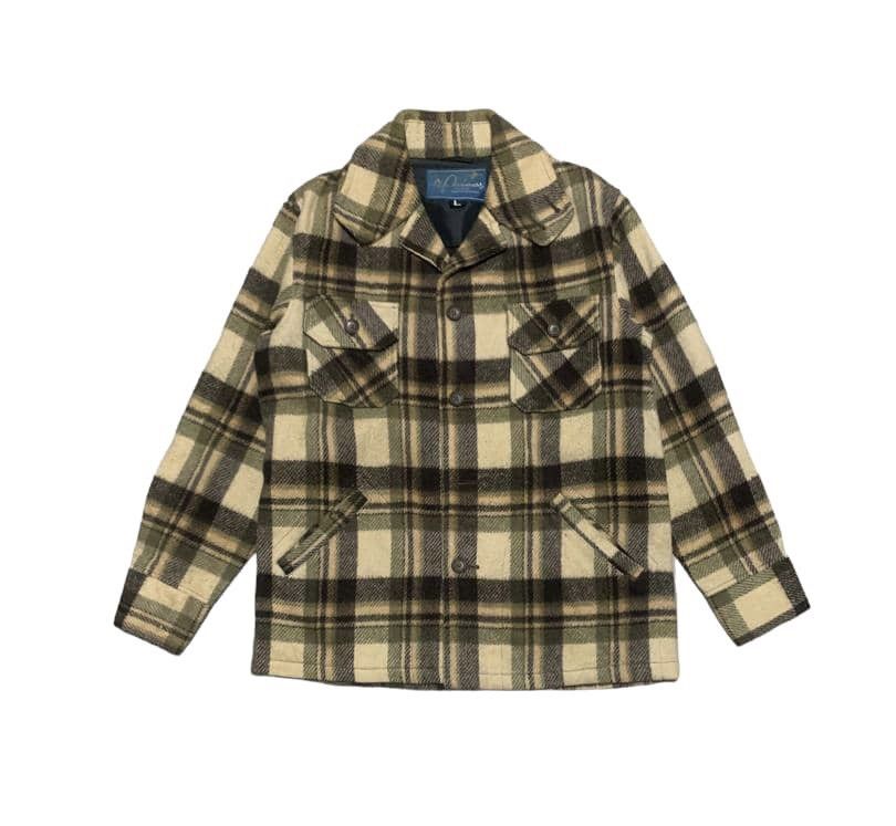 Japanese Brand Vintage Japanese Plaid Wool Flannel Shirt Jacket Size US L / EU 52-54 / 3 - 1 Thumbnail
