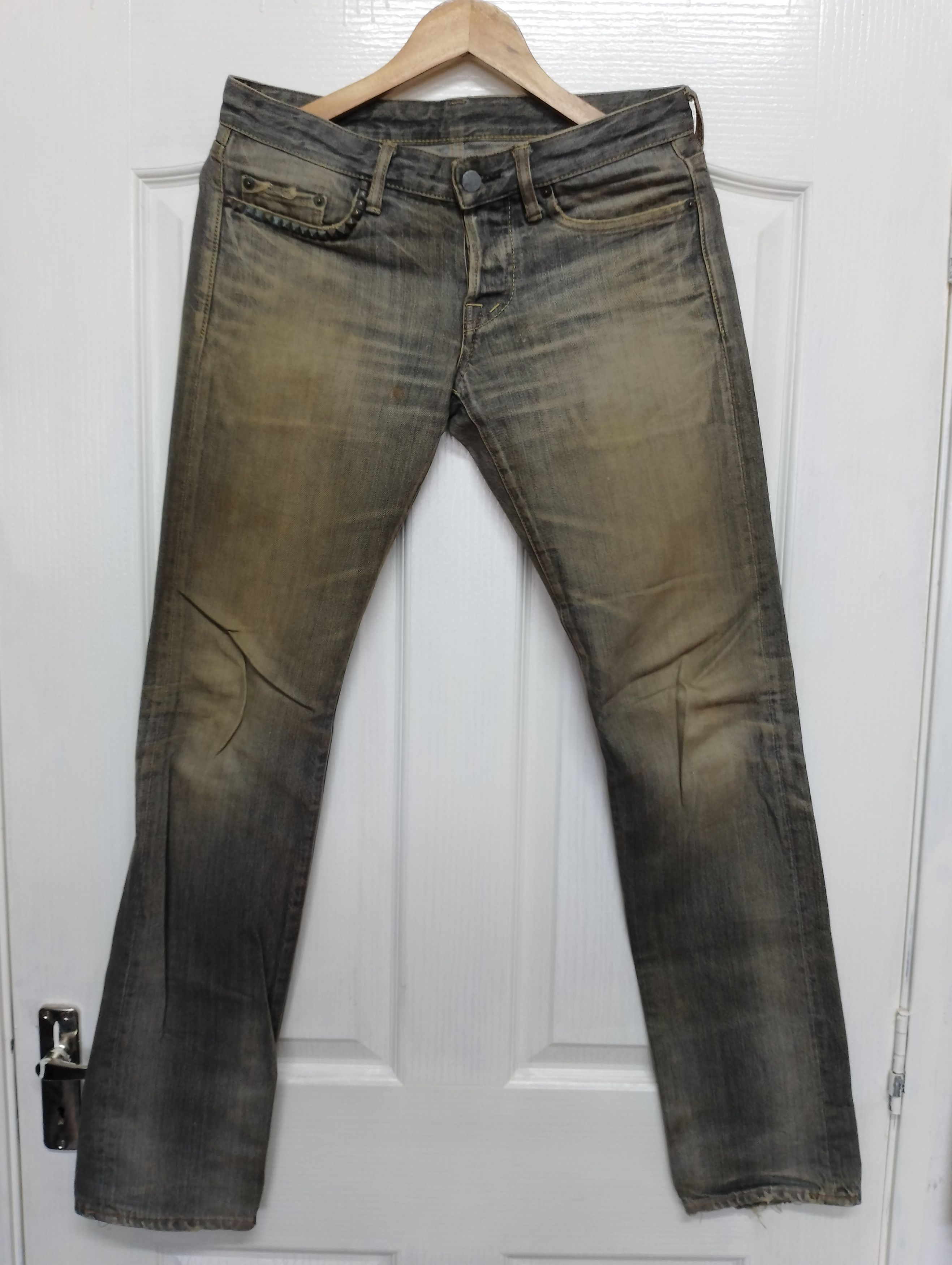 Japanese Brand Hysteric Glamour Punk Seditionaries Jeans Size 31" - 1 Thumbnail