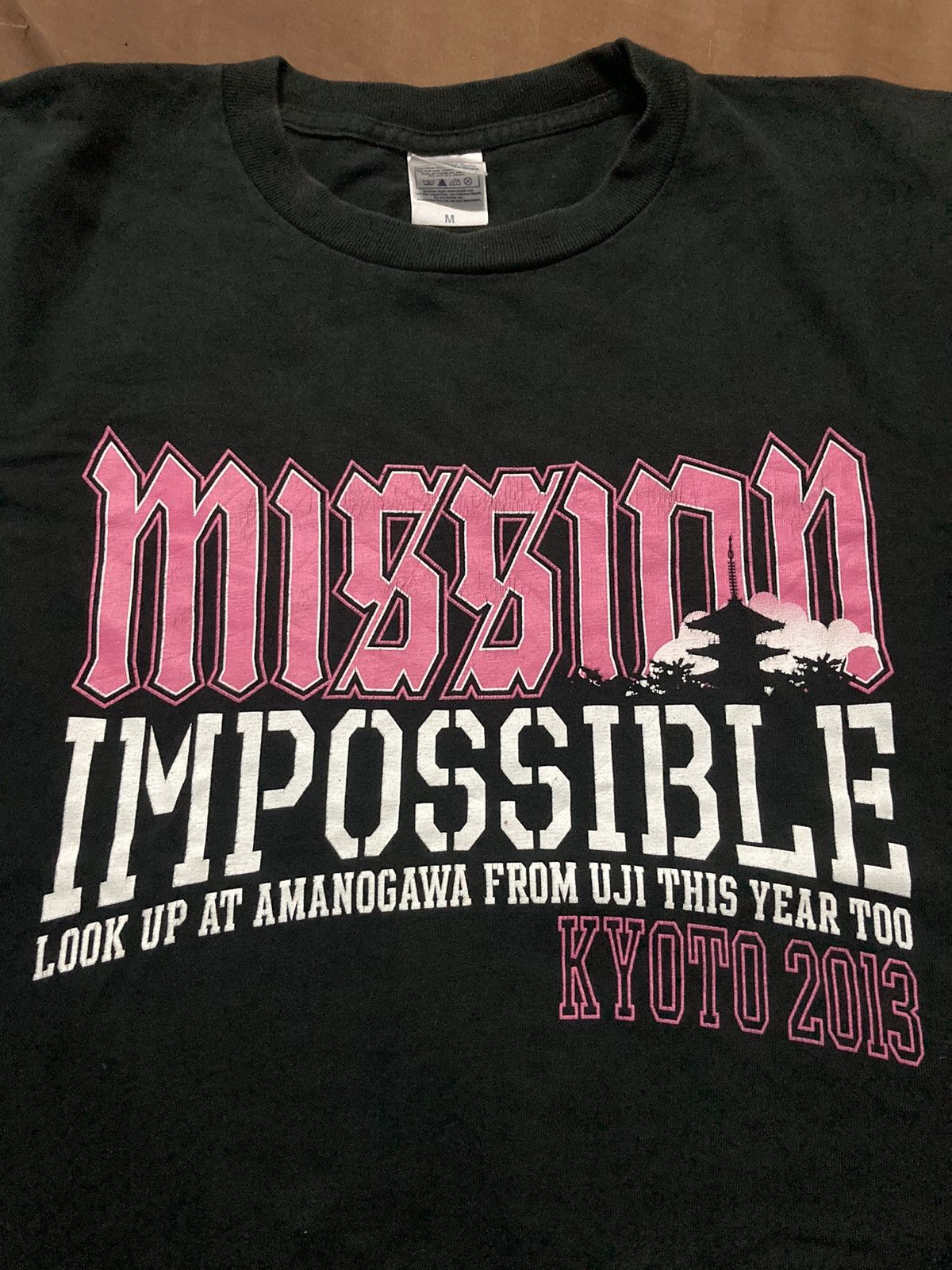 Band Tees × Japanese Brand Mission Impossible Kyoto 2013 Rock Festival Tee Size US M / EU 48-50 / 2 - 4 Thumbnail