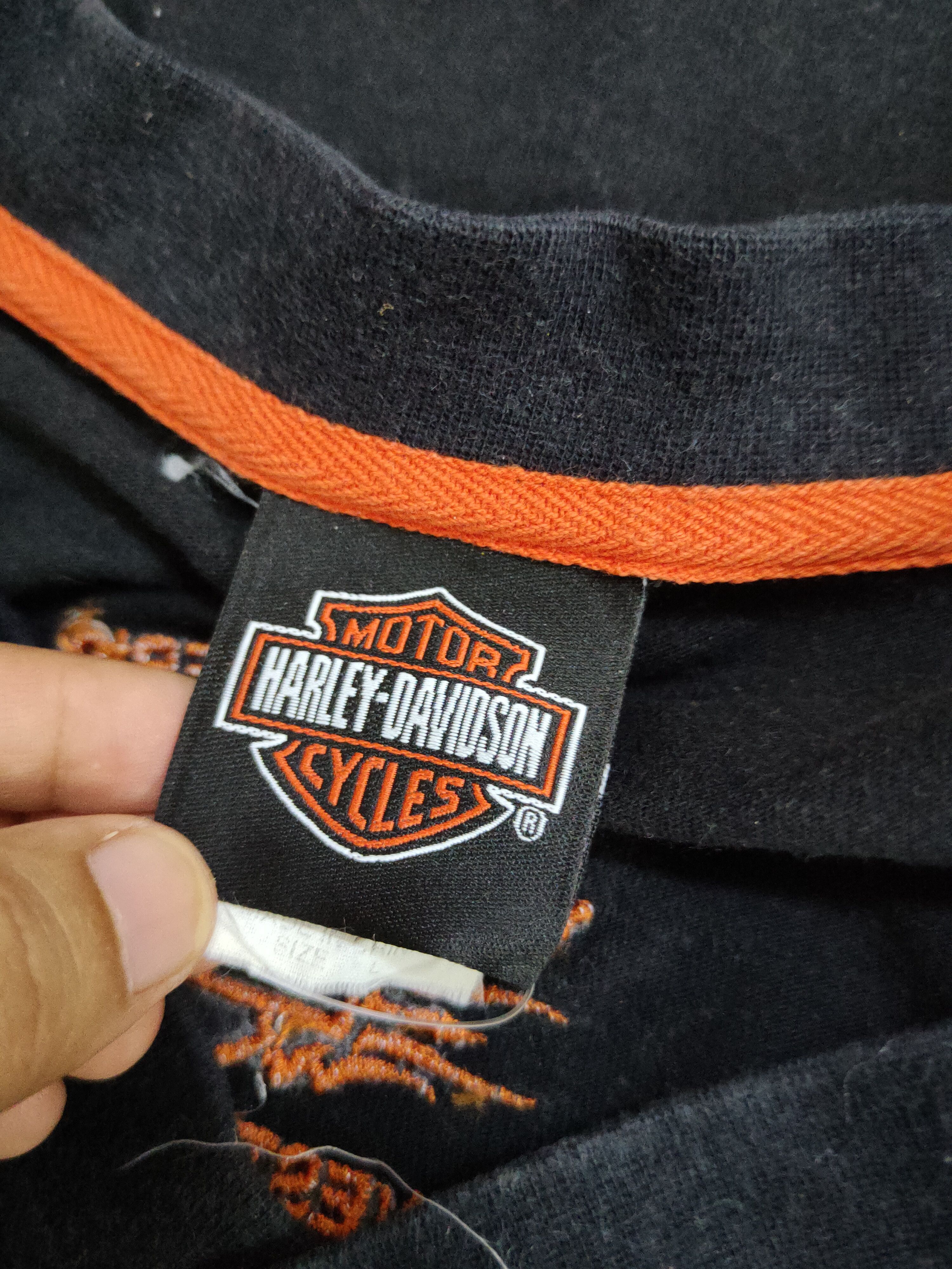 Harley Davidson Harley Davidson Black Short Sleeve T-Shirts #S2047 Size US L / EU 52-54 / 3 - 14 Thumbnail