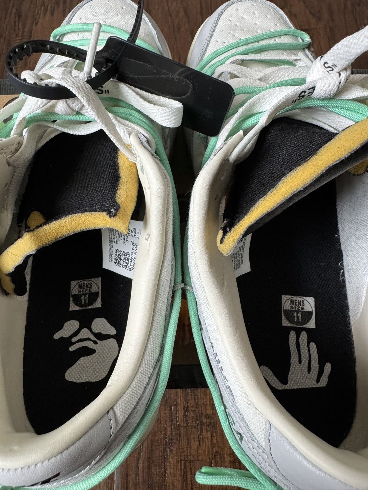 Nike × Off-White Nike Off-White Dunk Lot 4/50 Size US 11 / EU 44 - 8 Thumbnail