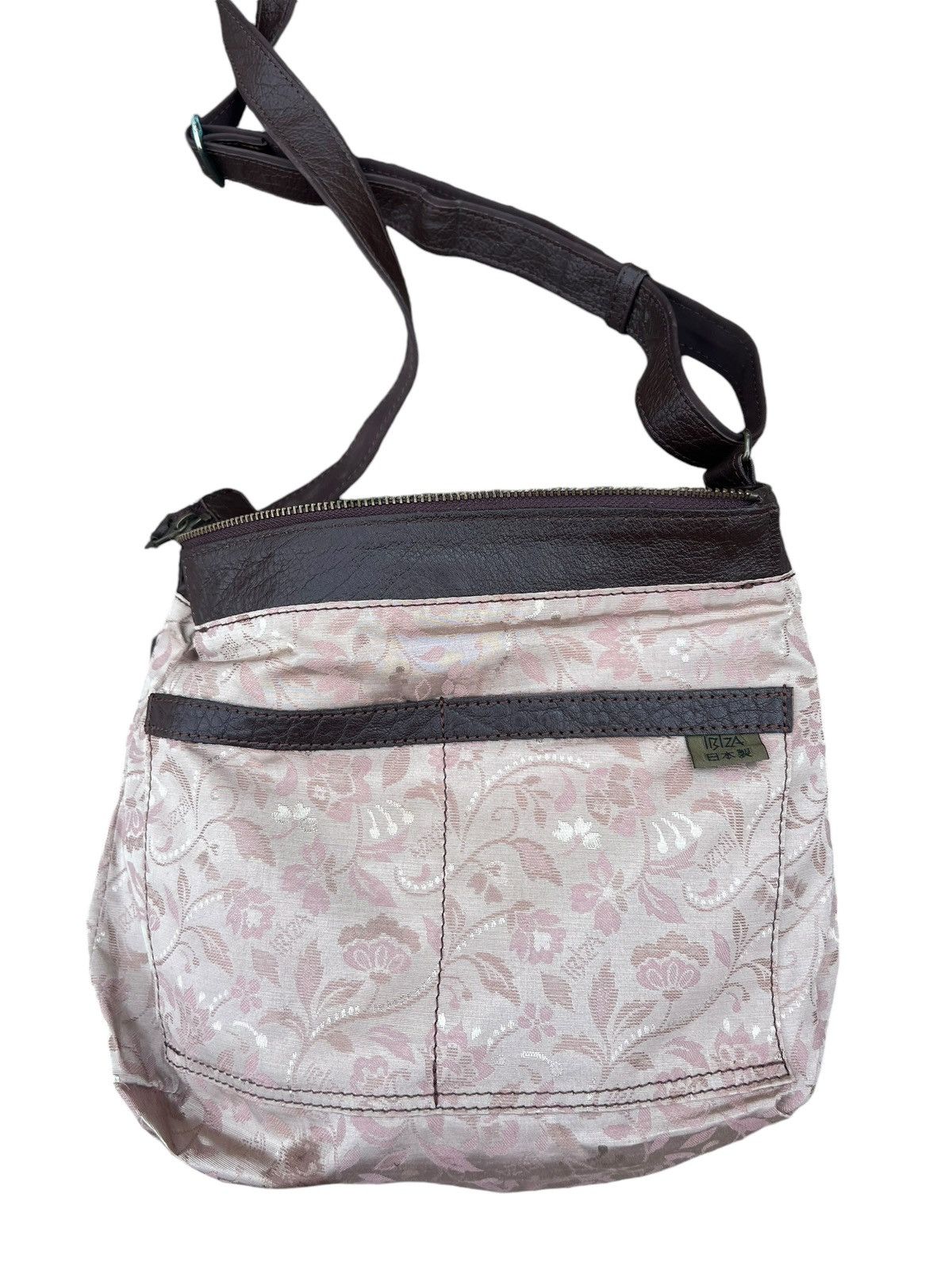 Japanese Brand Vintage Ibiza Japan Patina Patchwork Leather Bag Size ONE SIZE - 21 Thumbnail