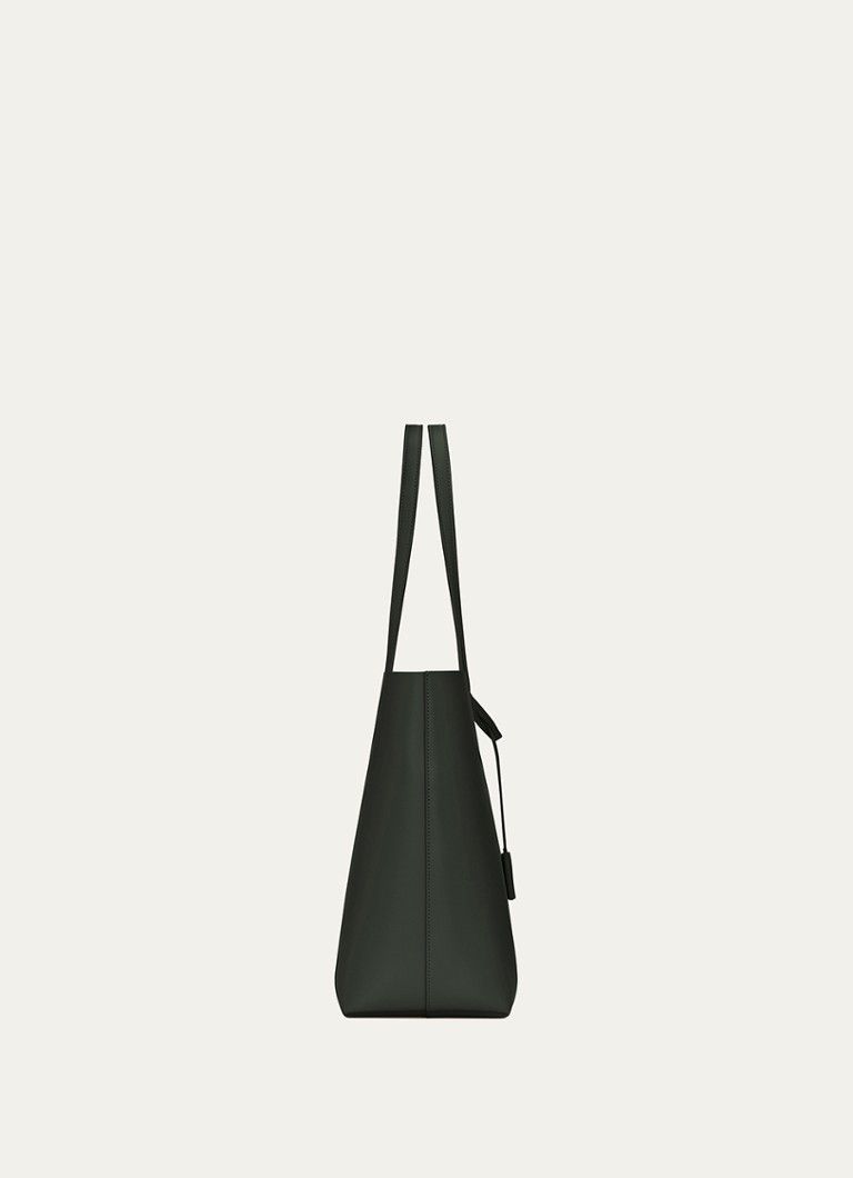 Saint Laurent Paris o1b1hav110924 Size: OS / Shopping Leather Bag Dark Green Size ONE SIZE - 4 Thumbnail