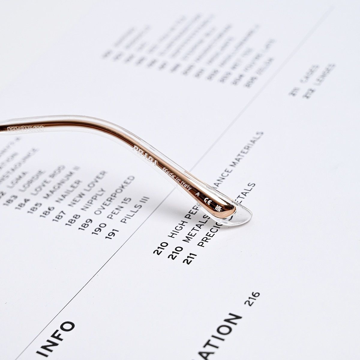 Miu Miu PRADA 0PR 52ZV GLASSES Size ONE SIZE - 6 Thumbnail