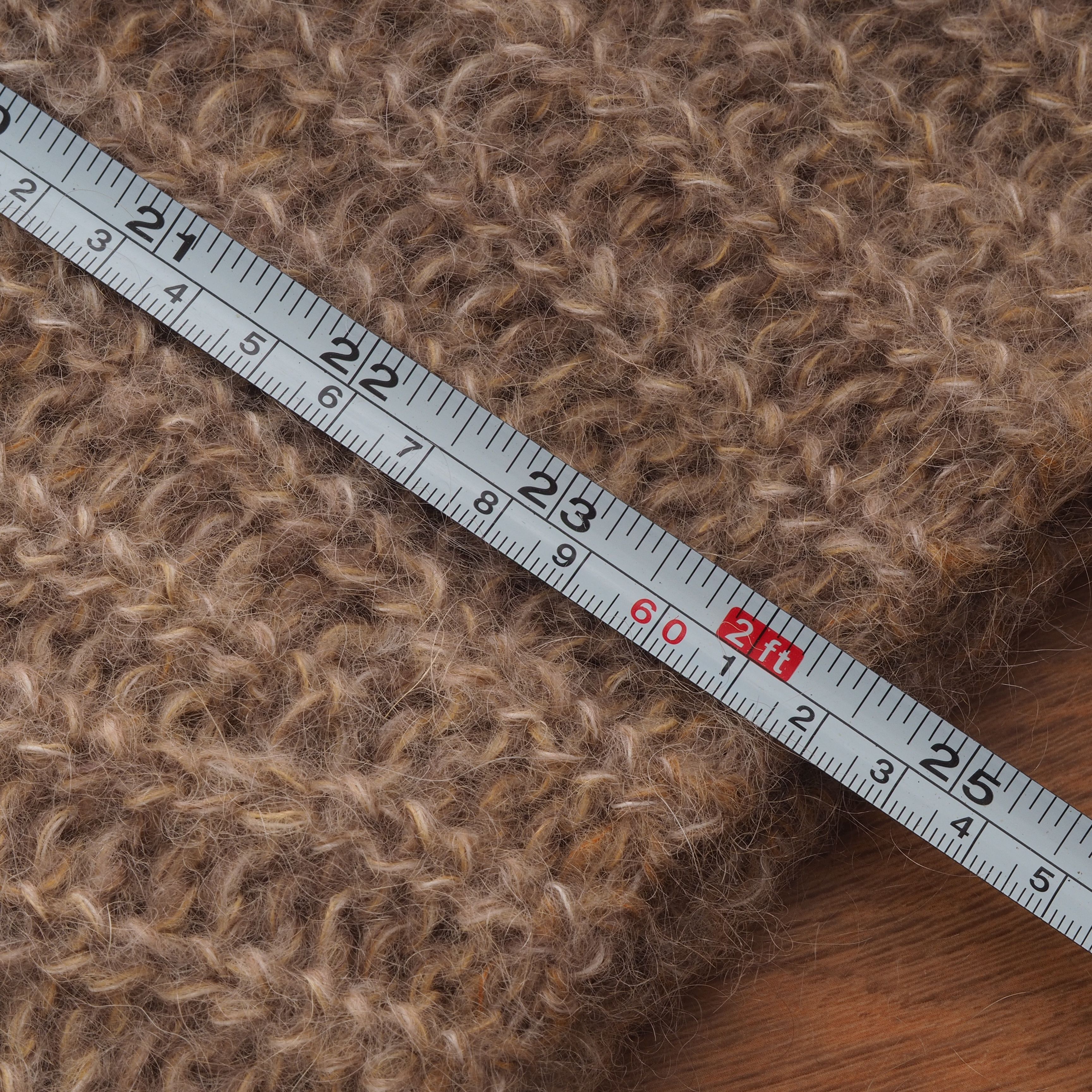 ba&sh ba&sh Beige Alpaca Mohair Turtleneck Oversized Sweater Size XS / US 0-2 / IT 36-38 - 9 Thumbnail