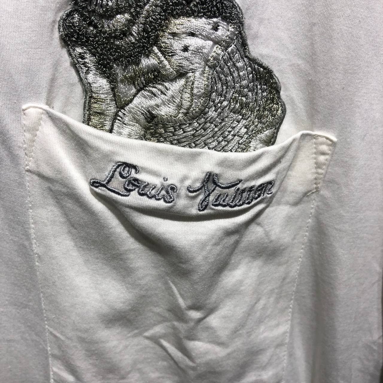 Louis Vuitton Louis Vuitton Rhino Embroidered Tee Size US M / EU 48-50 / 2 - 4 Thumbnail