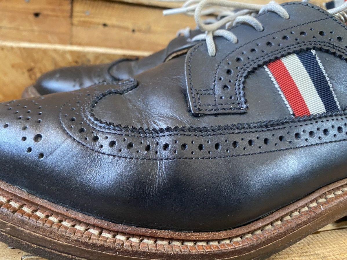 Designer × Thom Browne Thom Browne oxford navy blue leather shoes uk6 Size US 7 / EU 40 - 4 Thumbnail