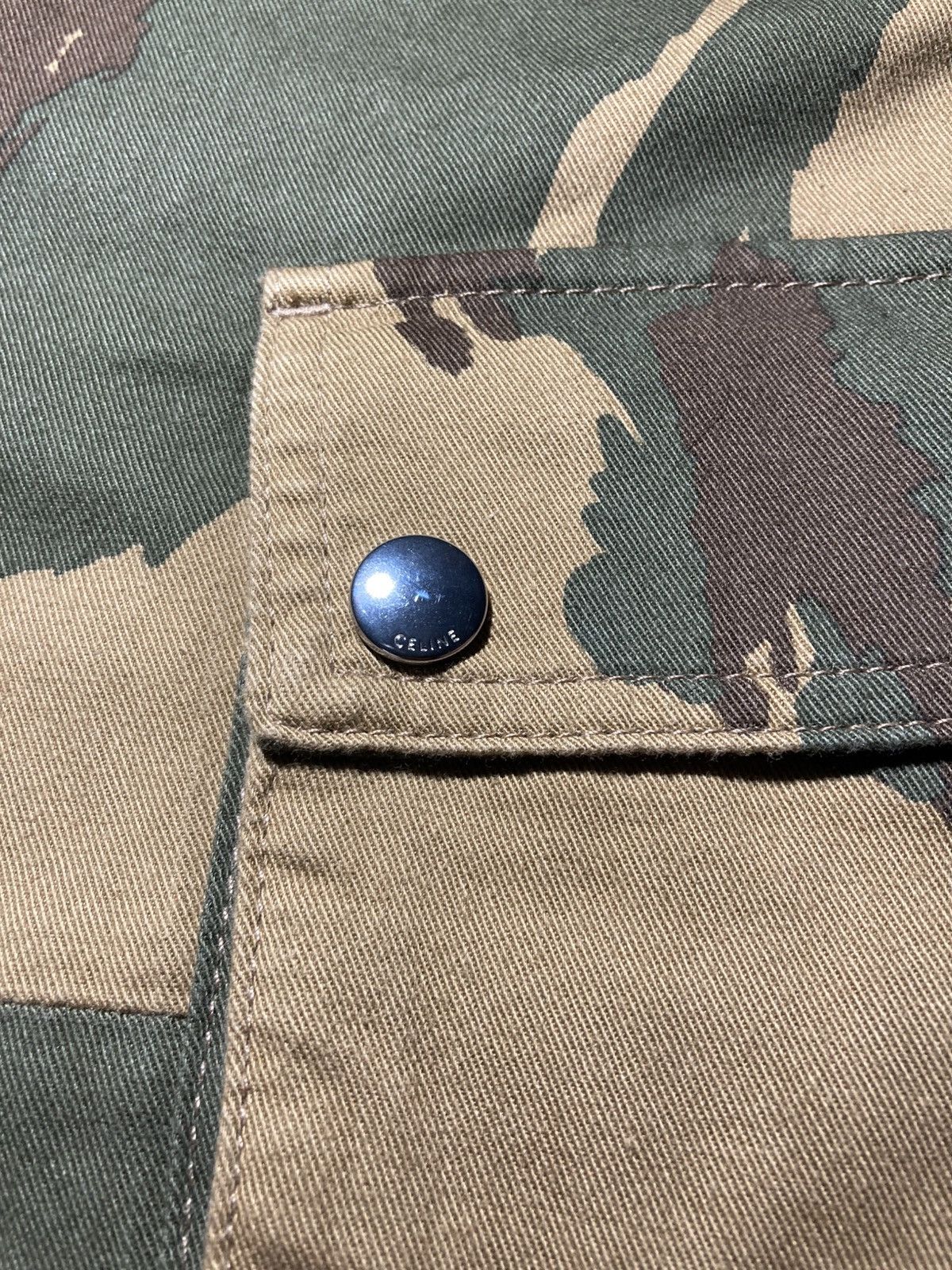 Celine New SS24 Celine Camo Cargo Bermuda Shorts 46 2024 Hedi Cut Size US 30 / EU 46 - 5 Thumbnail