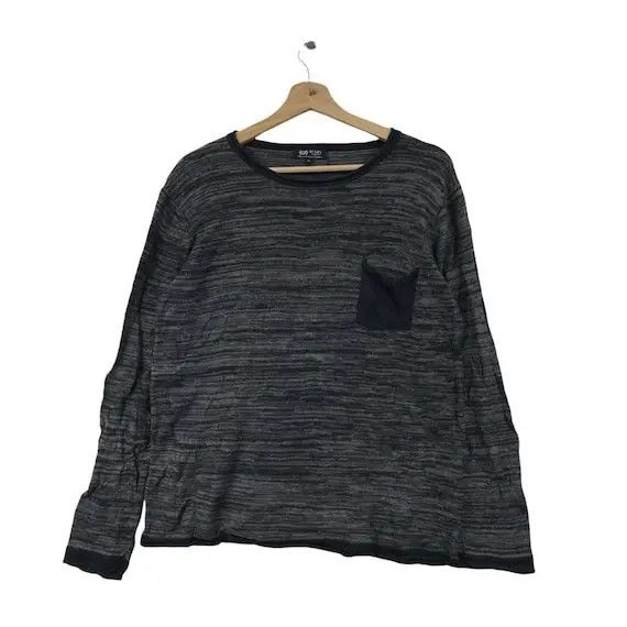 Beams Plus Vtg BEAMS HEART JAPAN Striped Pullover Sweater Sweatshirt Size US M / EU 48-50 / 2 - 1 Thumbnail